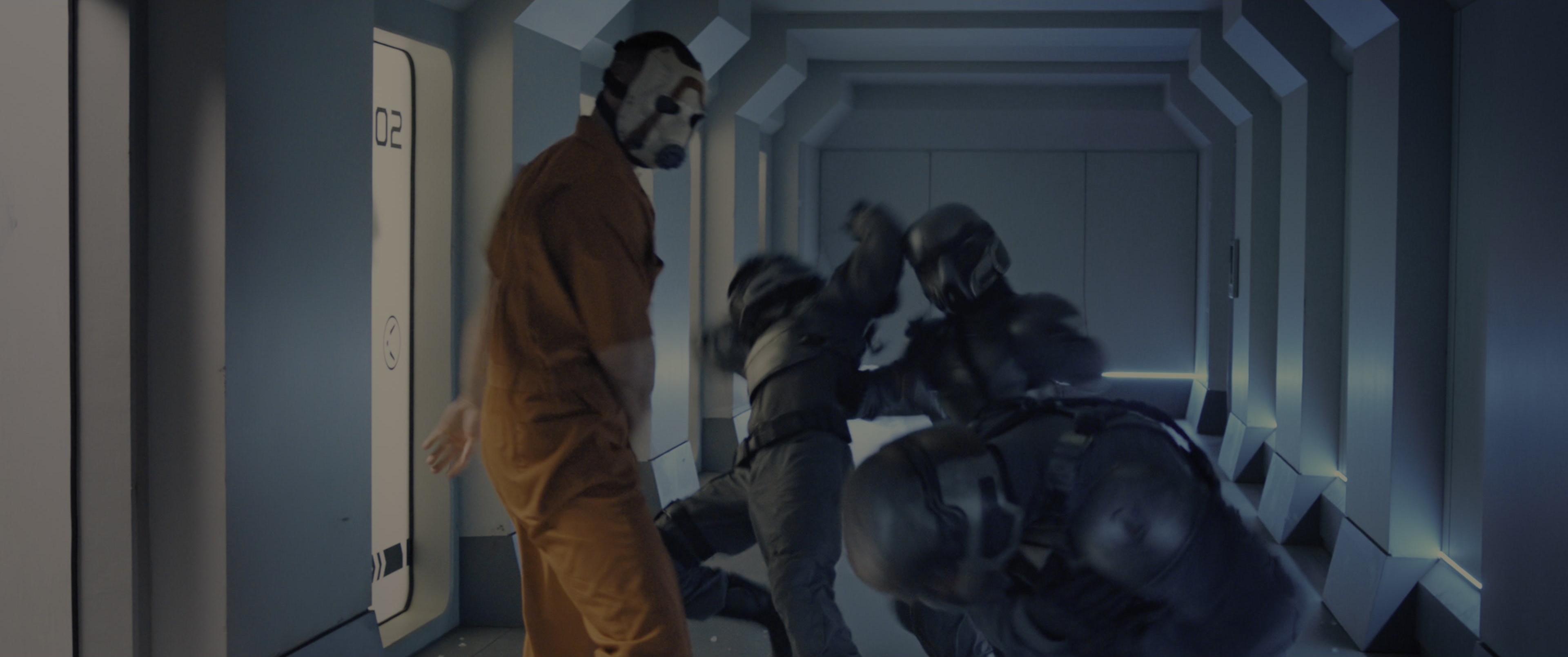Borderlands (2024), wide, 2.39:1 — film still