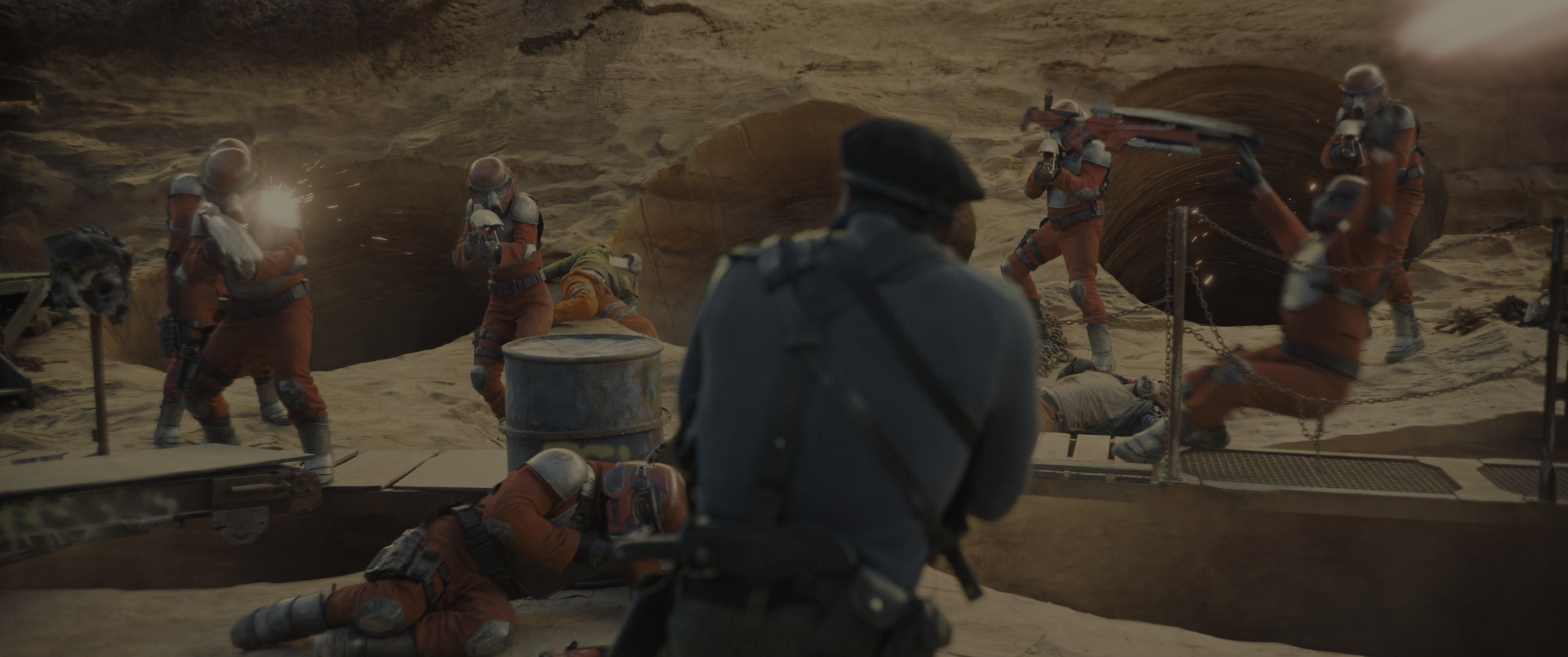 Borderlands (2024), wide, 2.39:1 — film still