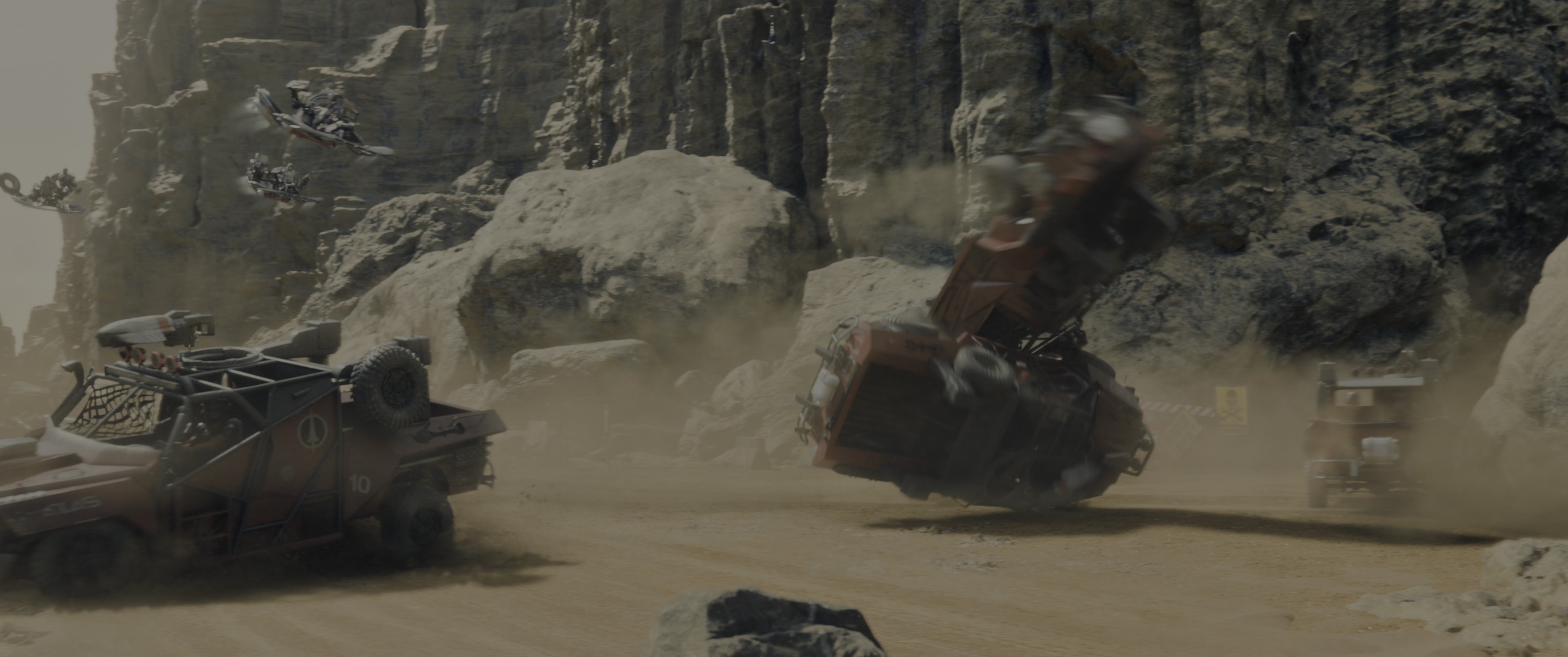 Borderlands (2024), wide, 2.39:1 — film still