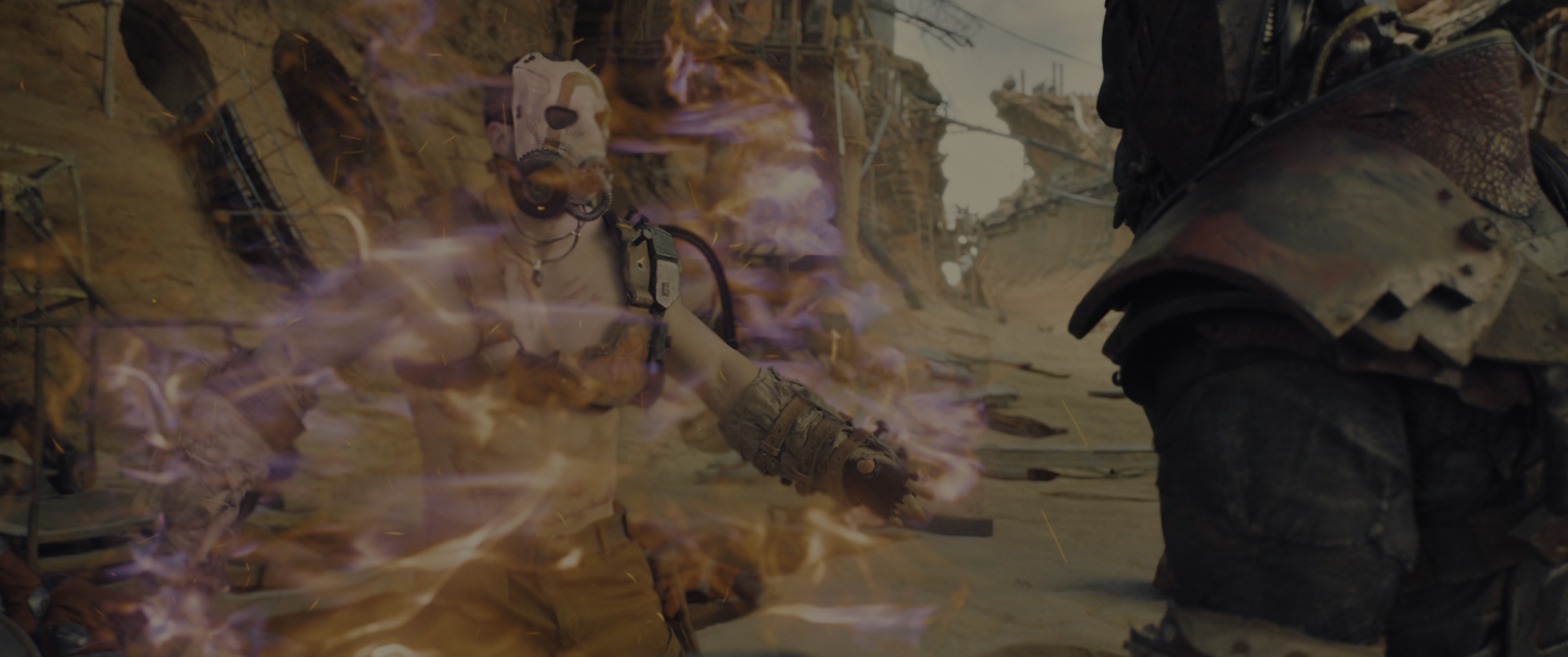 Borderlands (2024), wide, 2.39:1 — film still