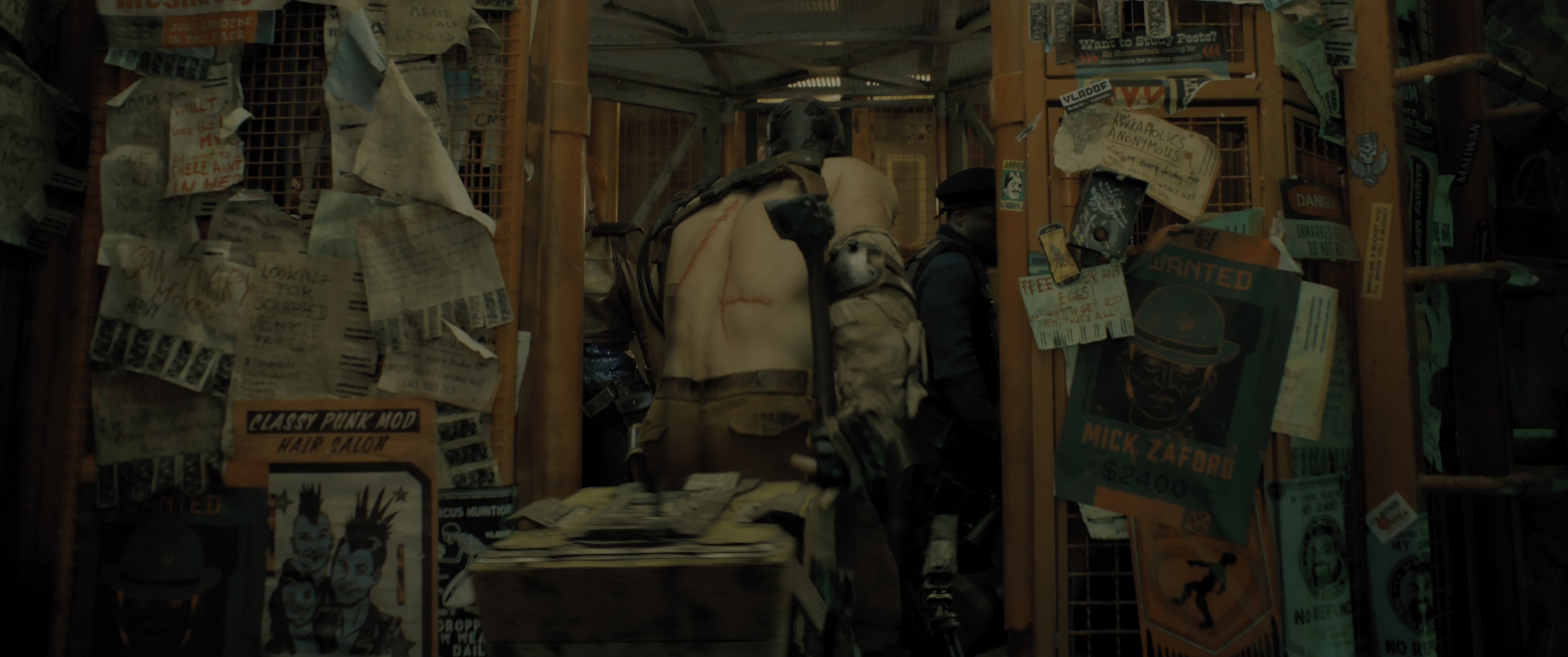 Borderlands (2024), wide, 2.39:1 — film still