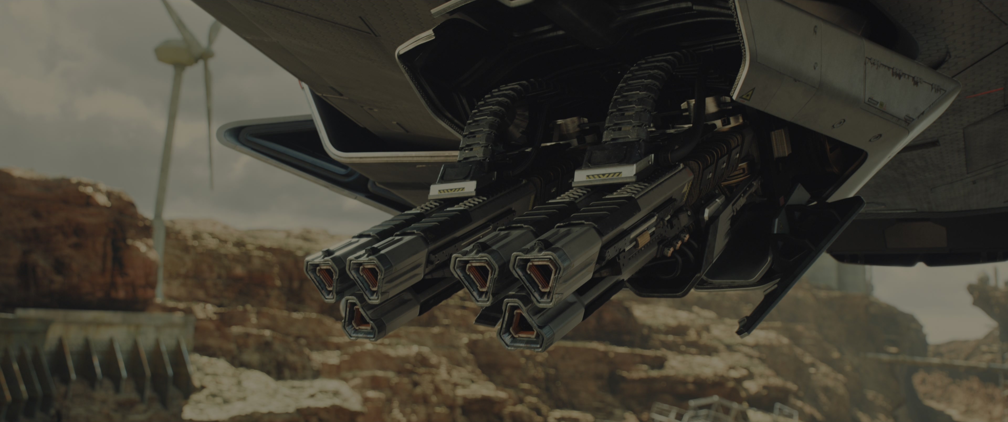 Borderlands (2024), wide, 2.39:1 — film still
