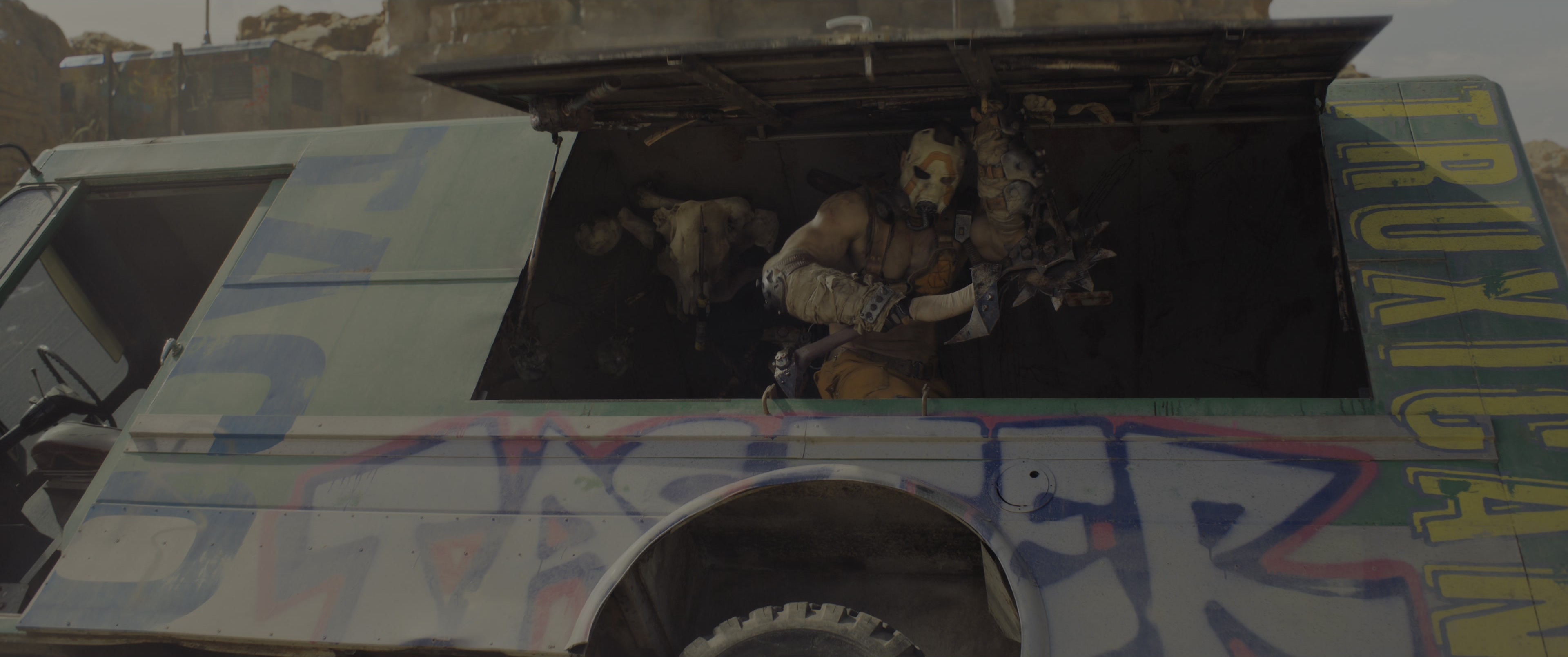 Borderlands (2024), wide, 2.39:1 — film still