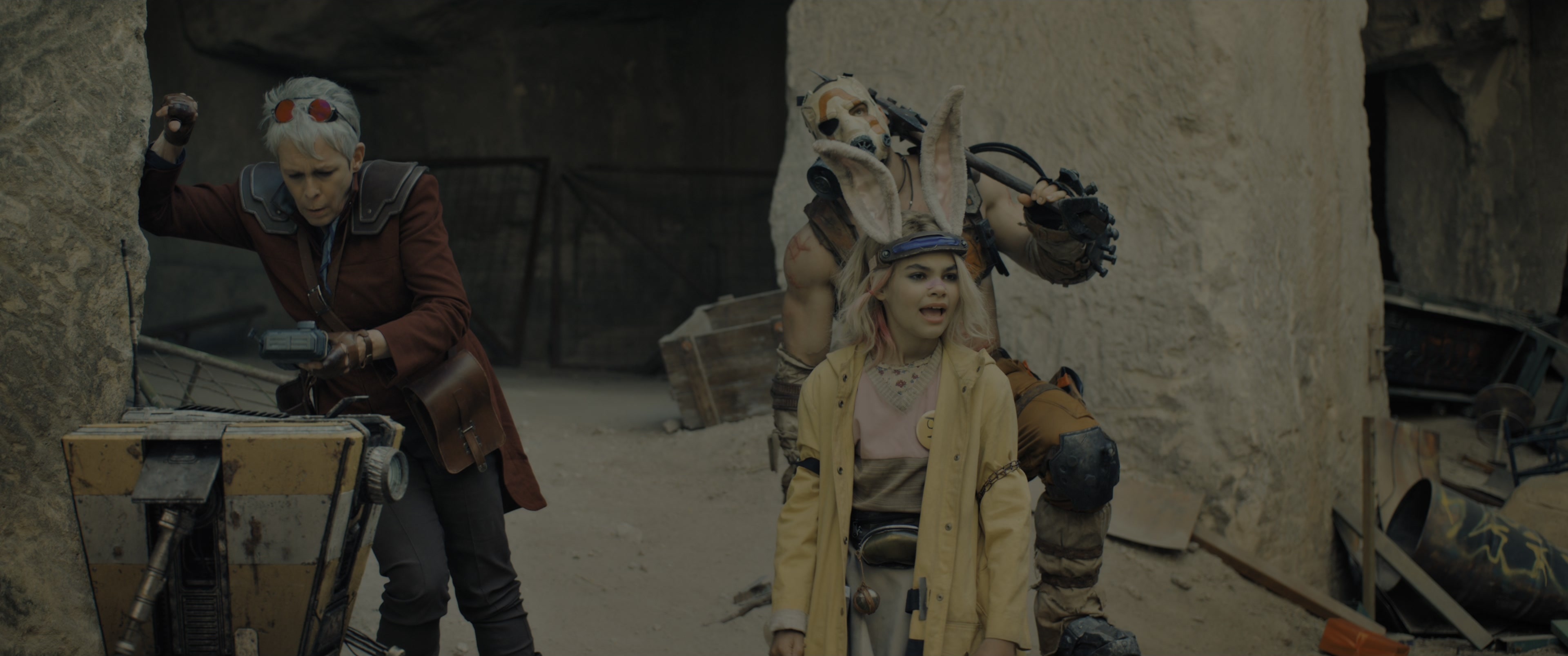 Borderlands (2024), wide, 2.39:1 — film still