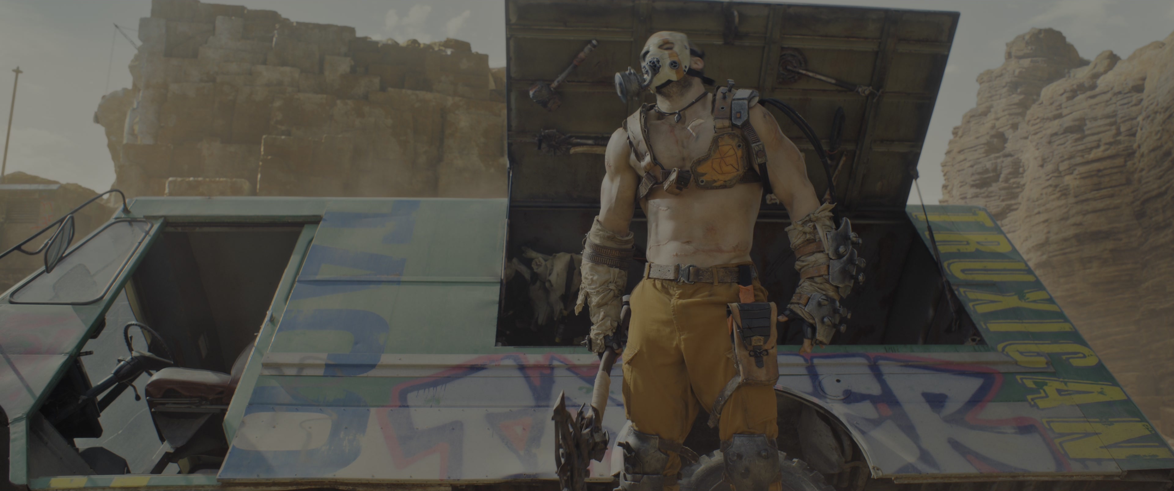 Borderlands (2024), wide, 2.39:1 — film still