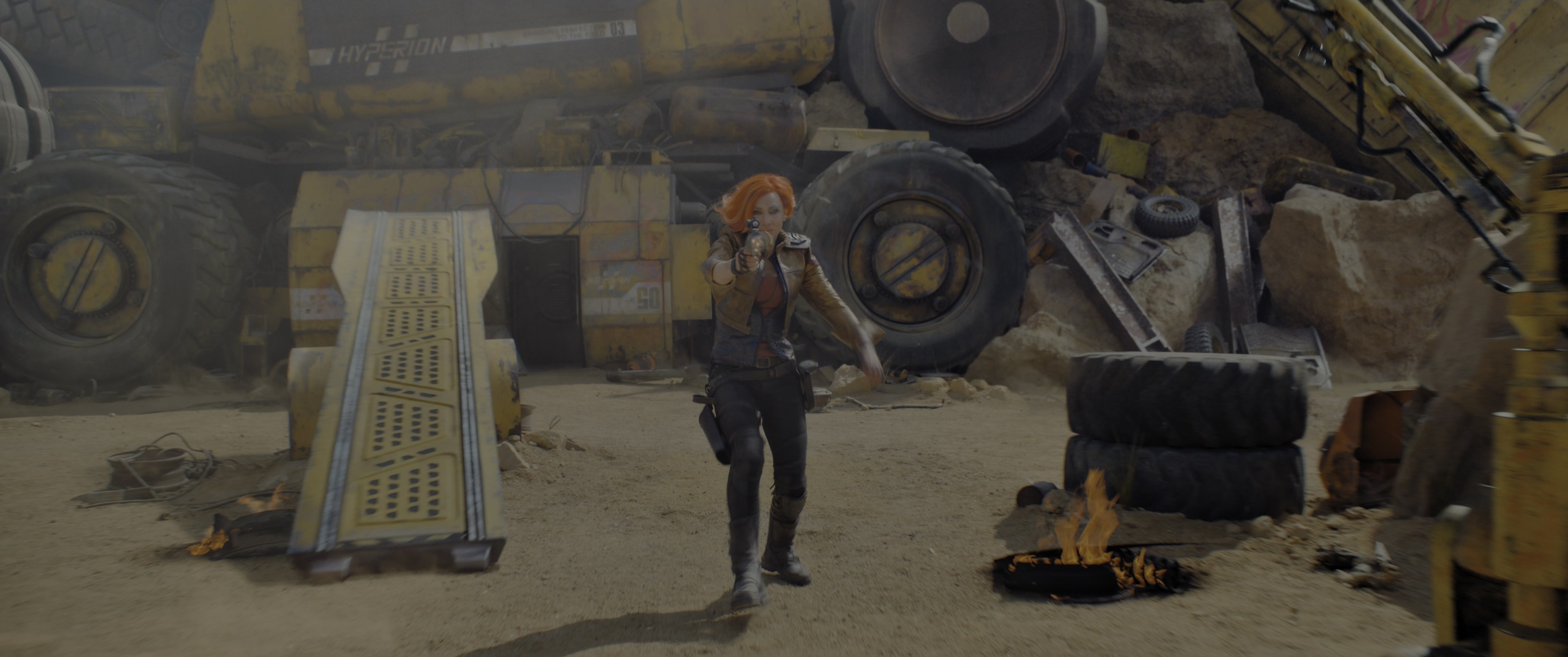 Borderlands (2024), wide, 2.39:1 — film still