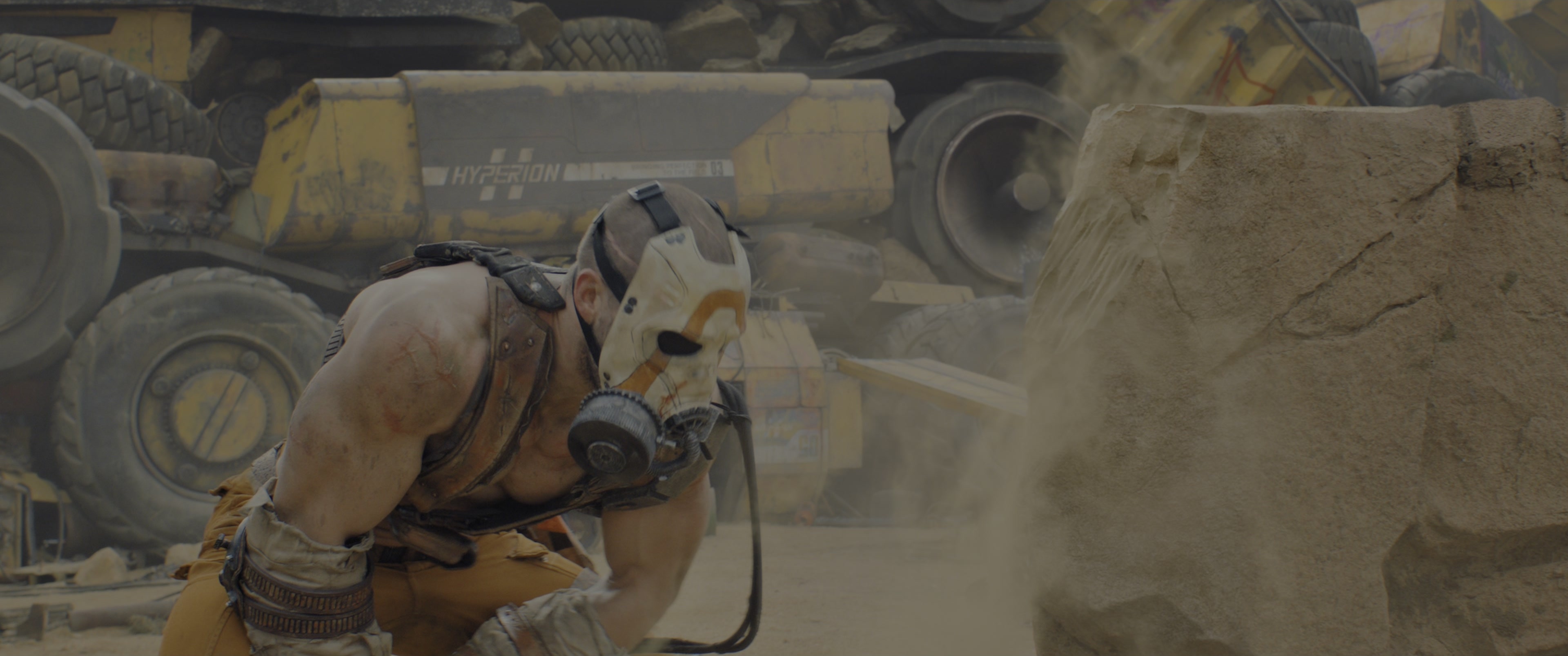 Borderlands (2024), wide, 2.39:1 — film still