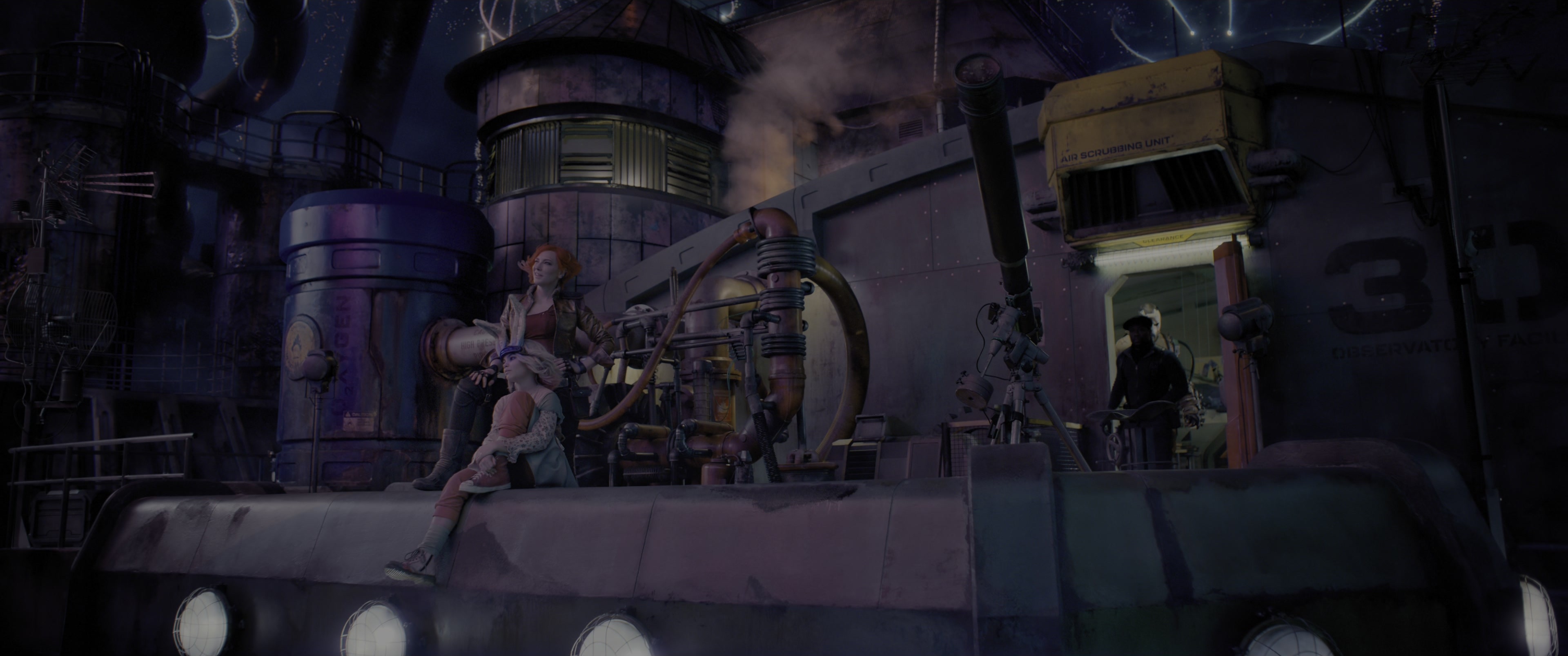 Borderlands (2024), wide, 2.39:1 — film still