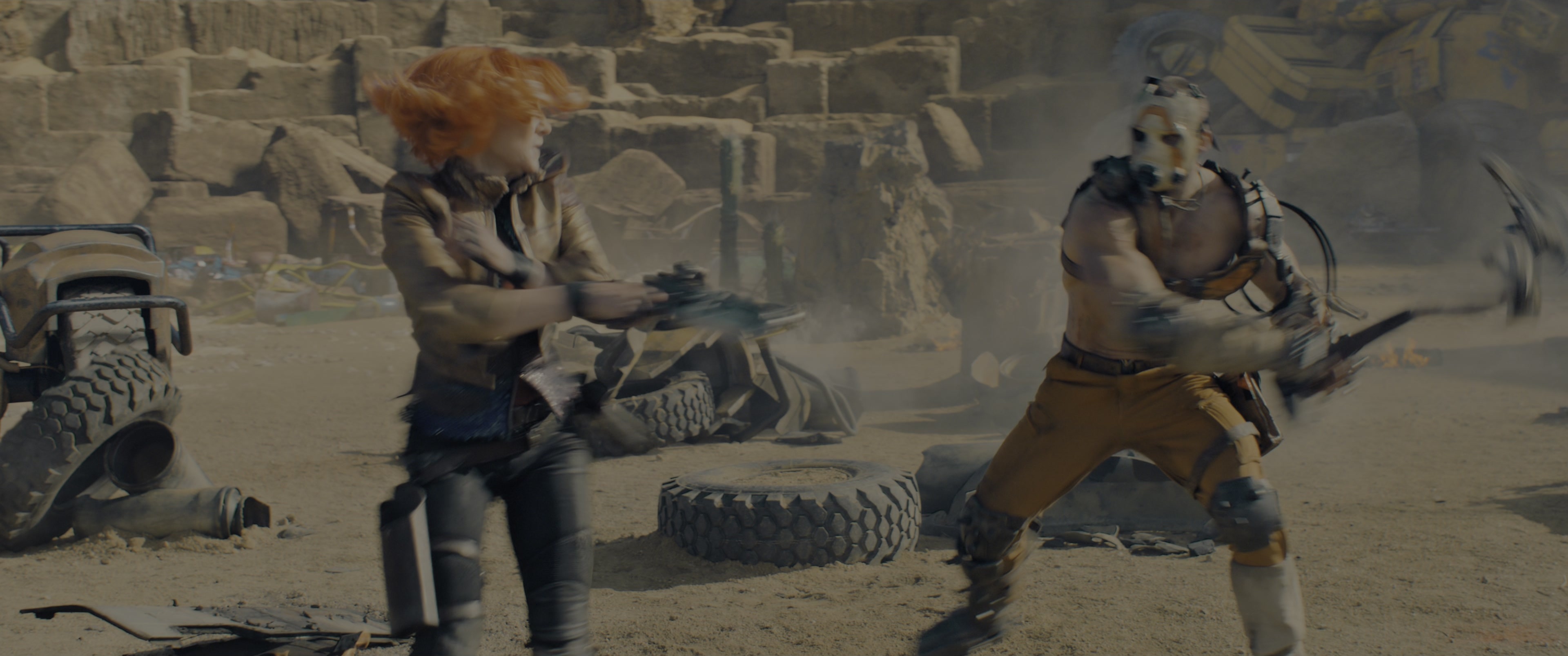 Borderlands (2024), wide, 2.39:1 — film still