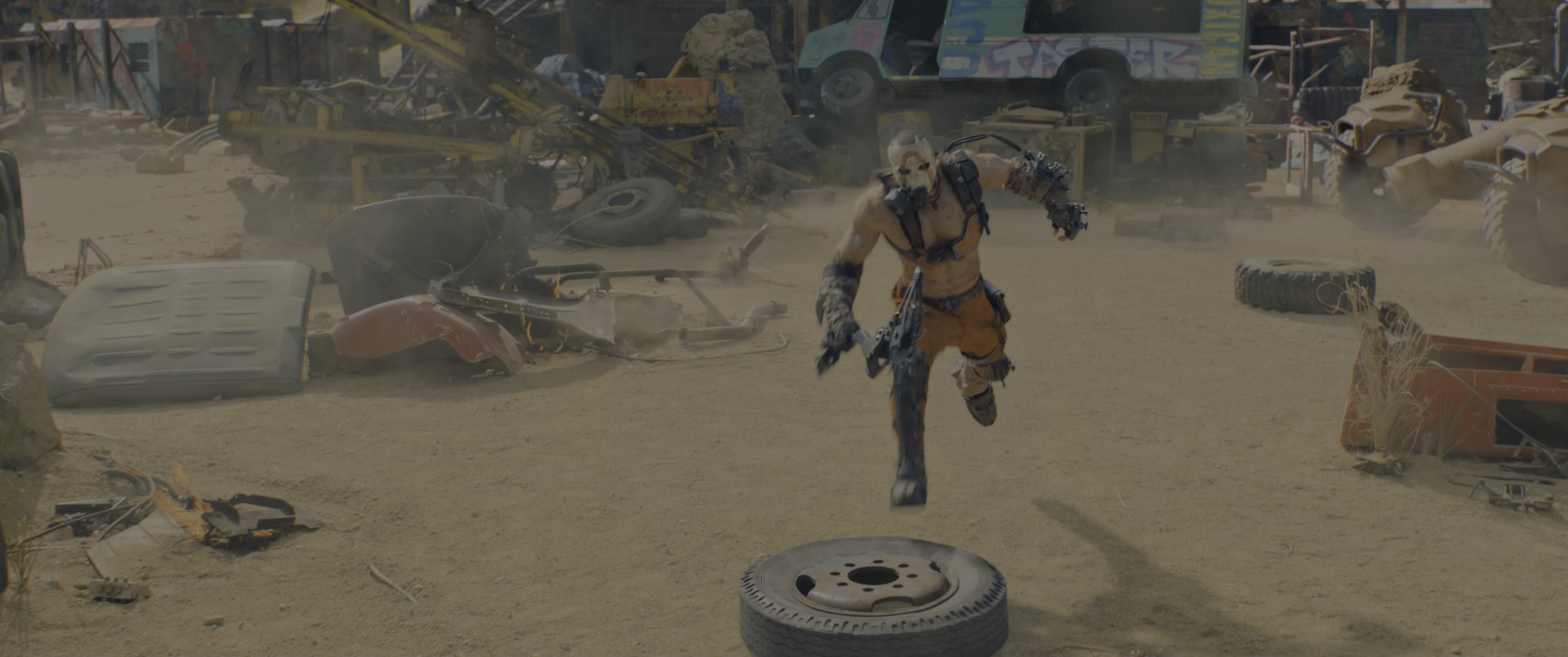 Borderlands (2024), wide, 2.39:1 — film still