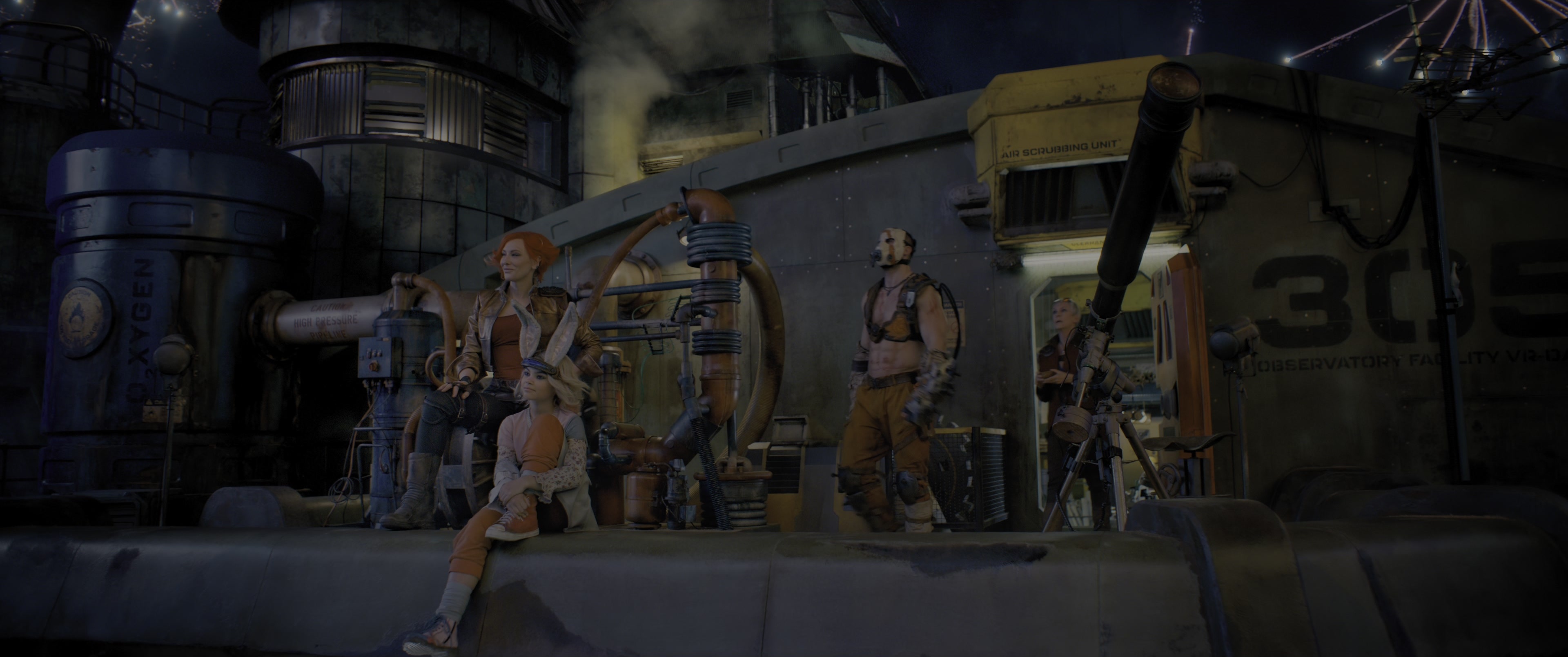 Borderlands (2024), wide, 2.39:1 — film still