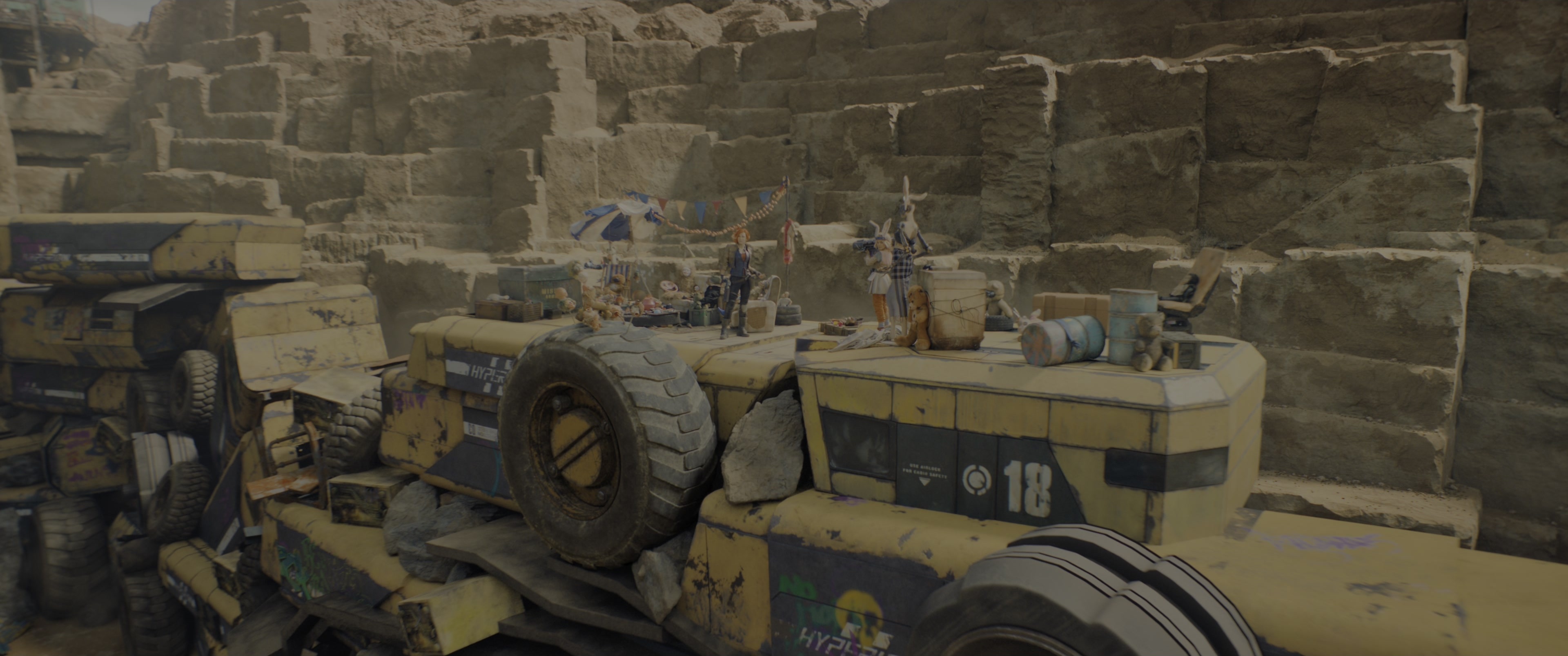 Borderlands (2024), wide, 2.39:1 — film still