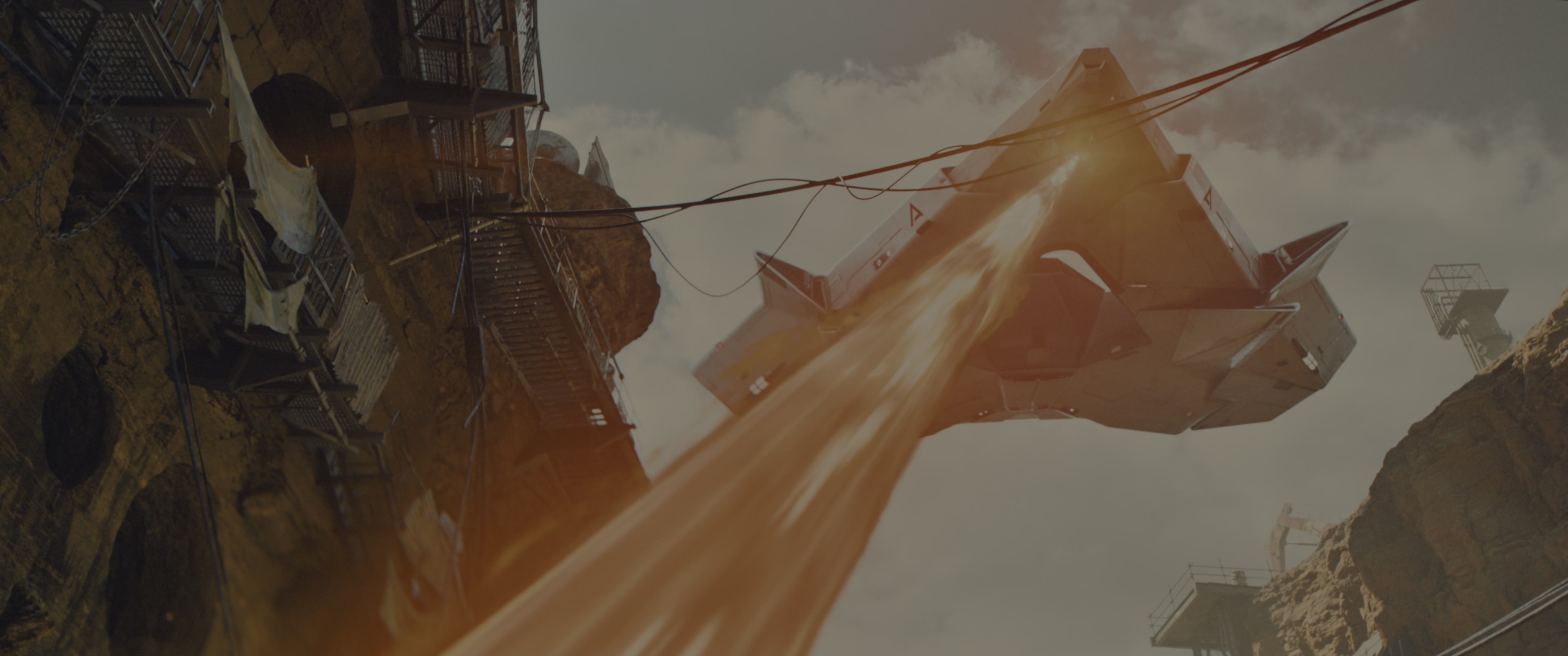 Borderlands (2024), wide, 2.39:1 — film still