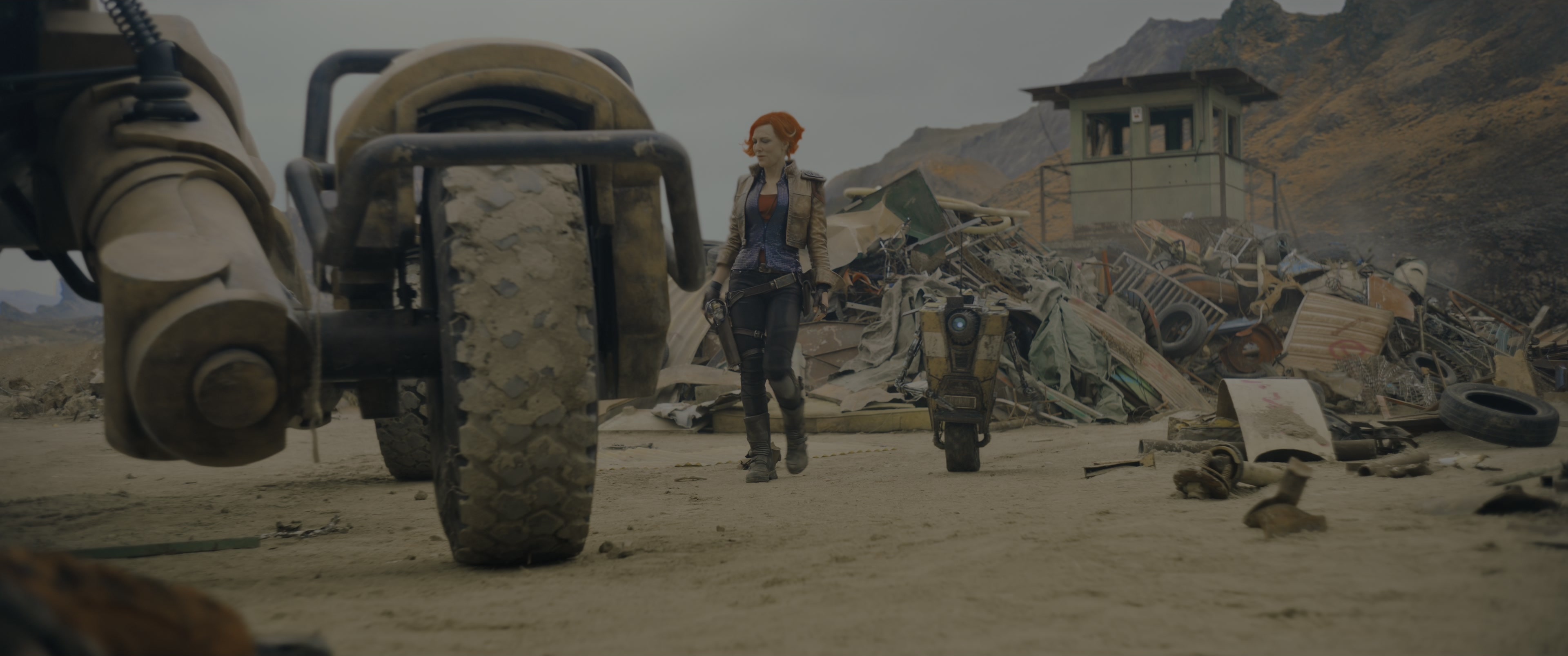 Borderlands (2024), wide, 2.39:1 — film still