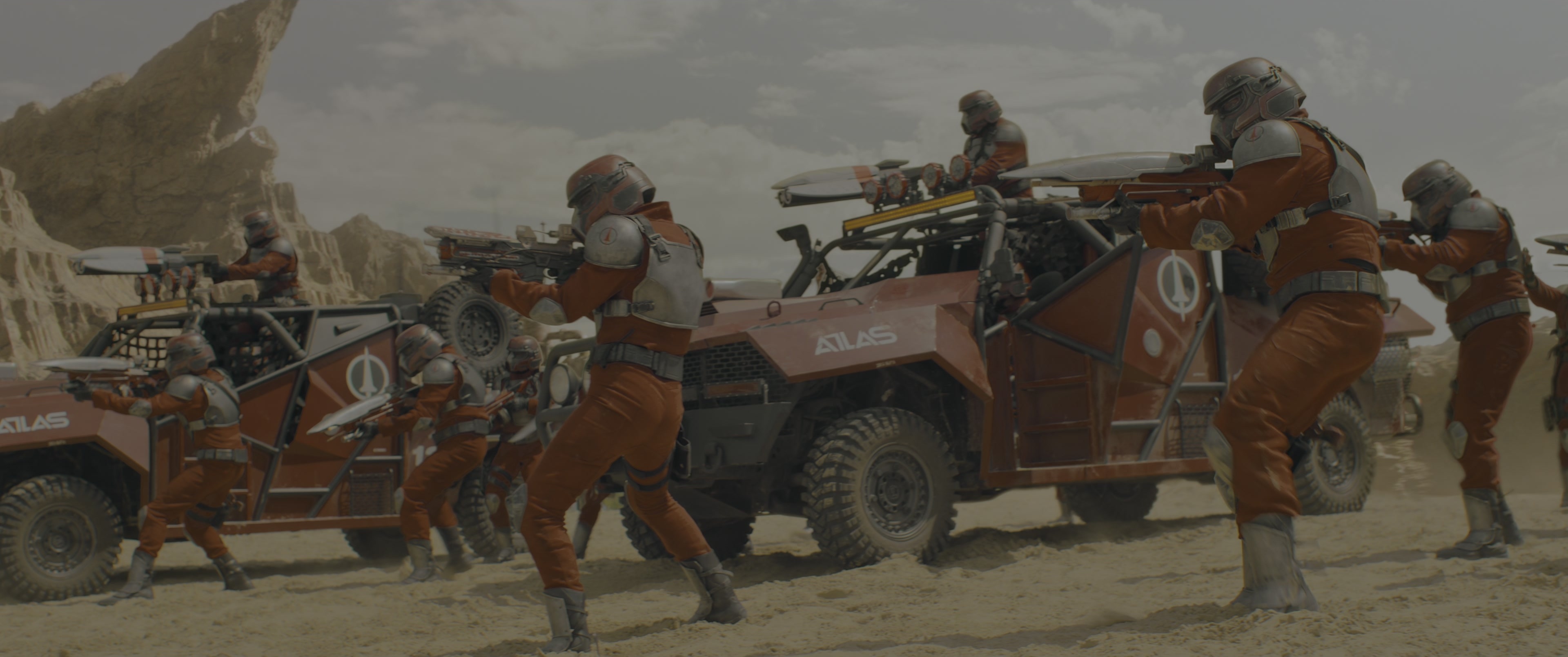 Borderlands (2024), wide, 2.39:1 — film still