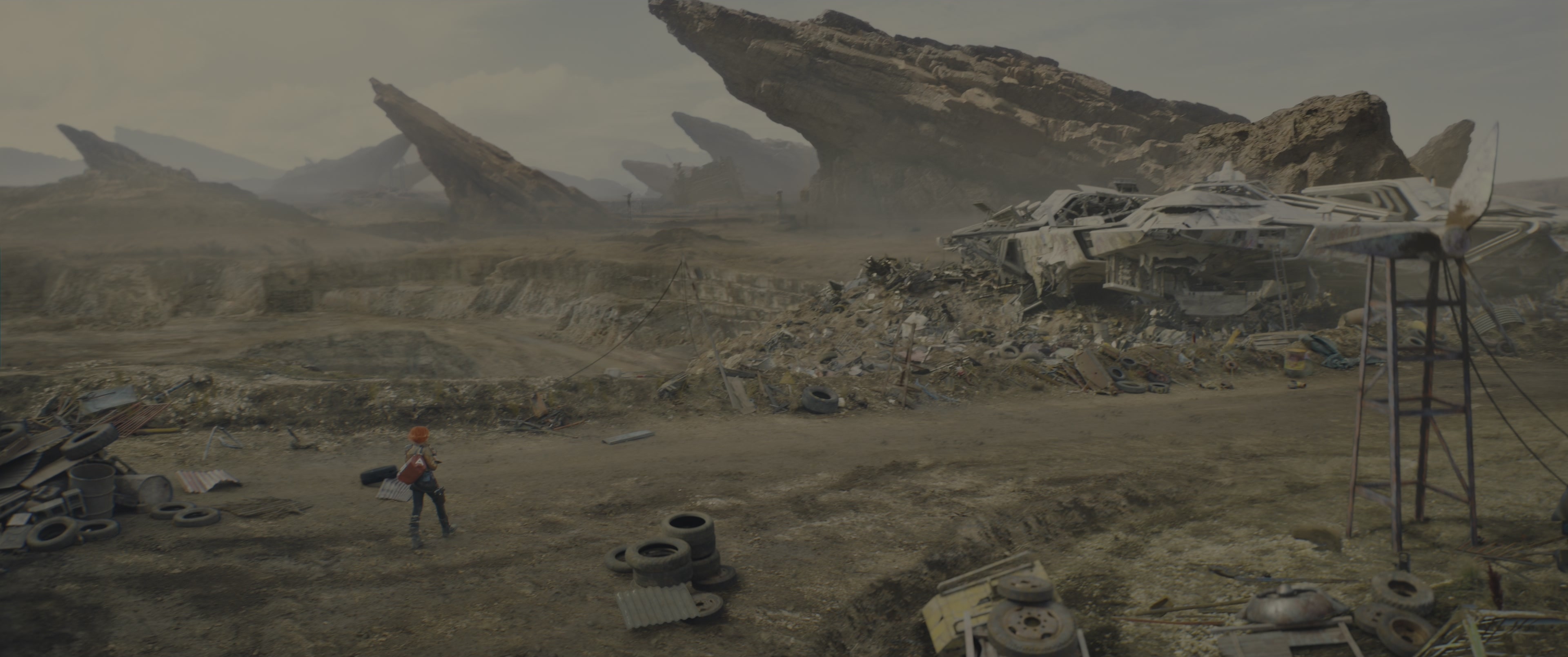 Borderlands (2024), wide, 2.39:1 — film still