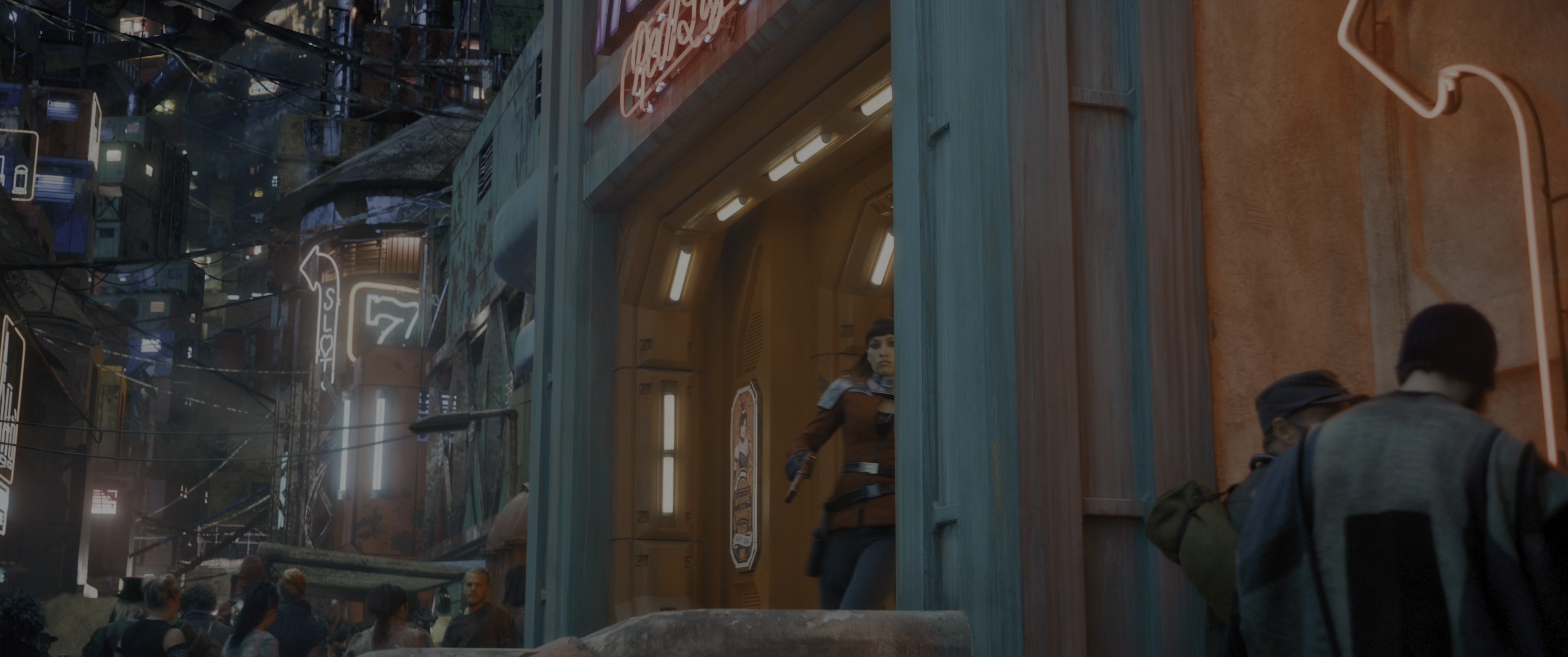 Borderlands (2024), wide, 2.39:1 — film still