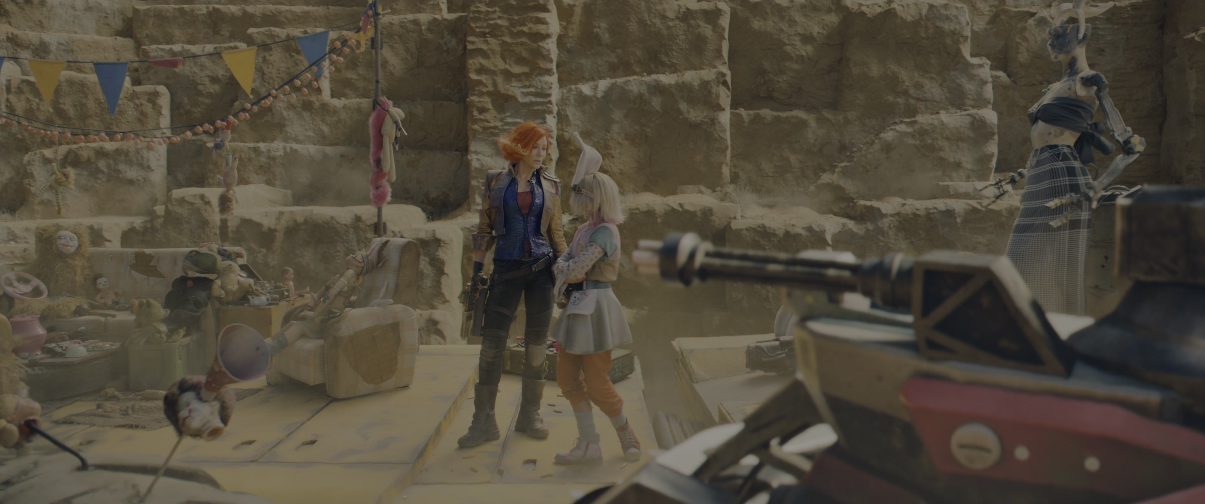 Borderlands (2024), wide, 2.39:1 — film still