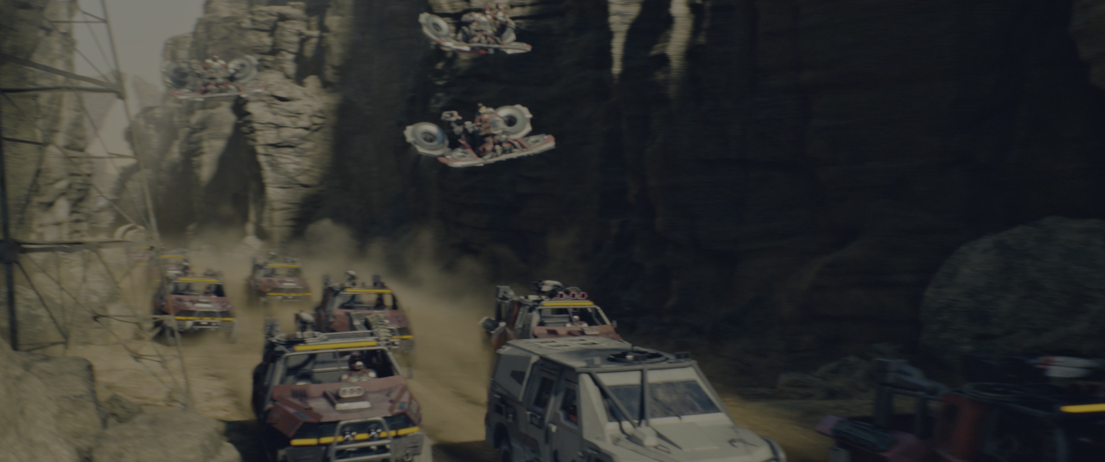 Borderlands (2024), wide, 2.39:1 — film still