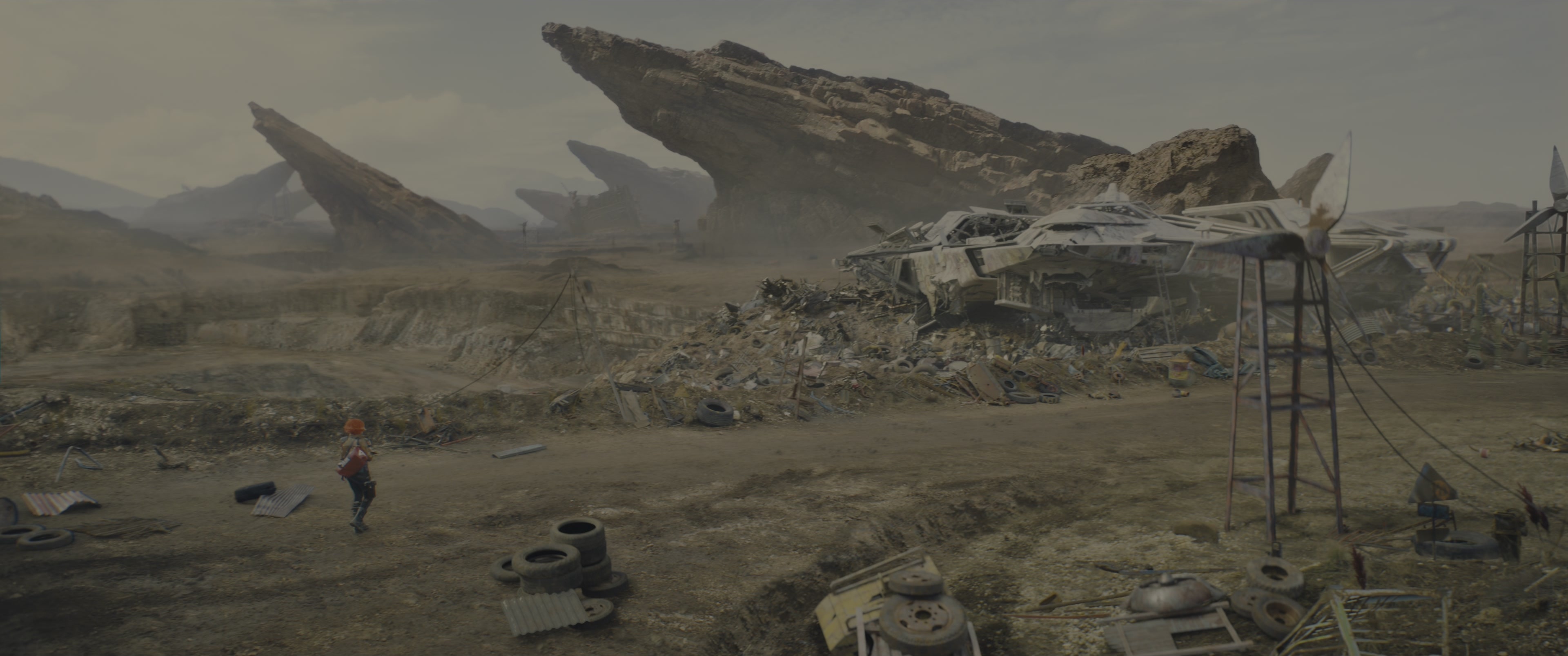 Borderlands (2024), wide, 2.39:1 — film still