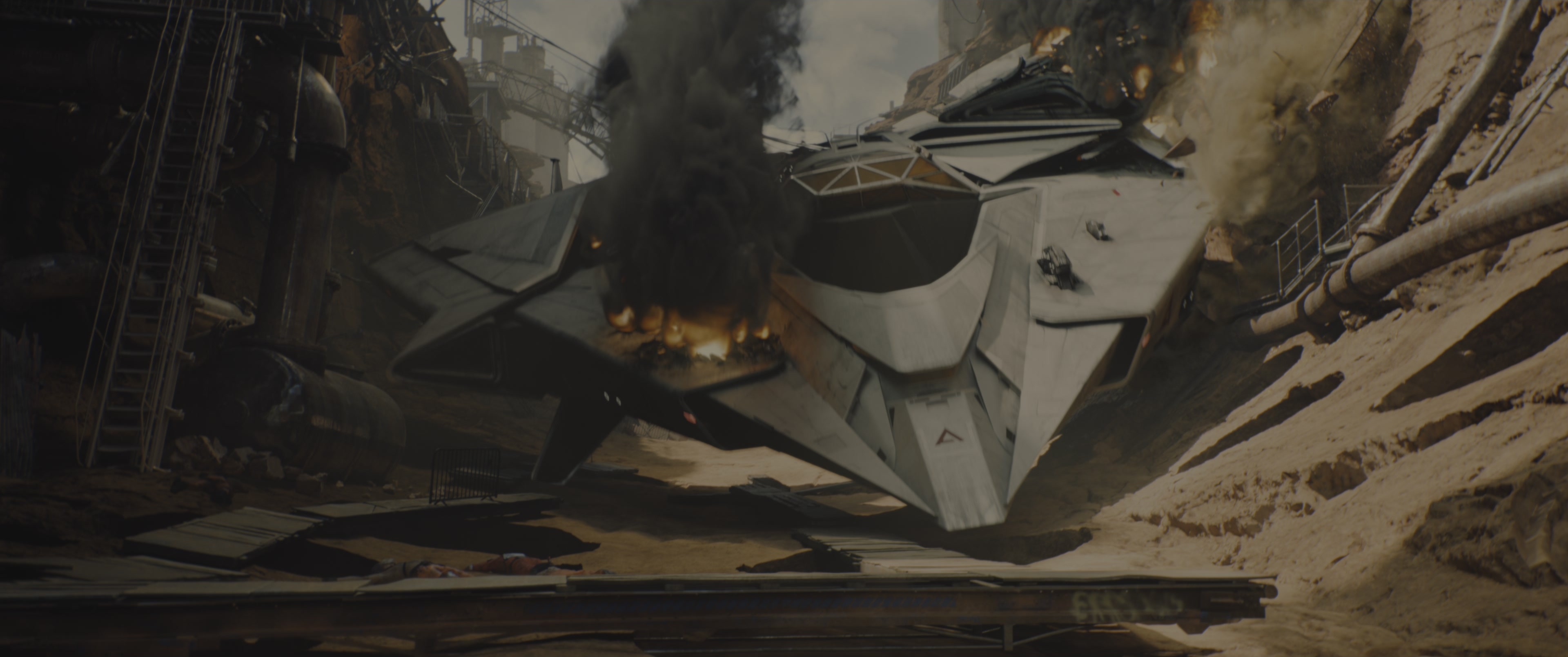 Borderlands (2024), wide, 2.39:1 — film still