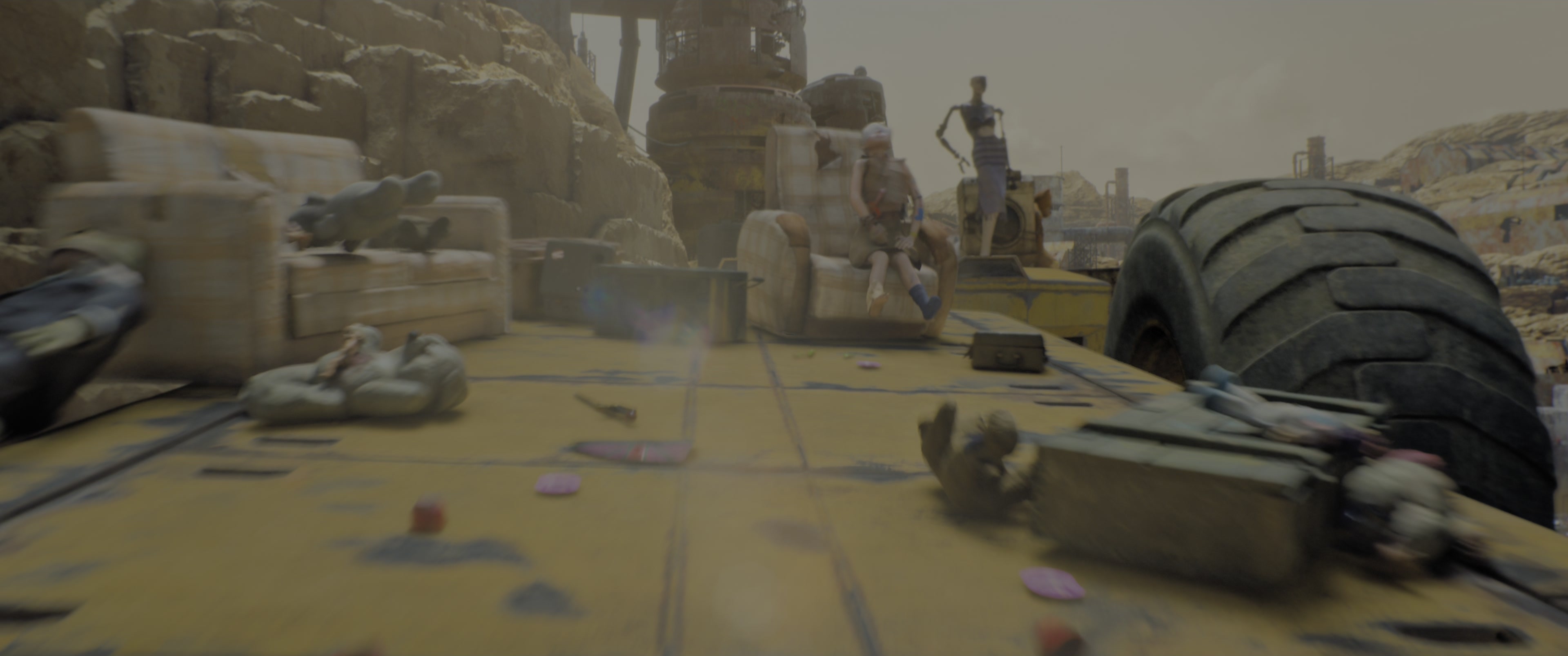 Borderlands (2024), wide, 2.39:1 — film still