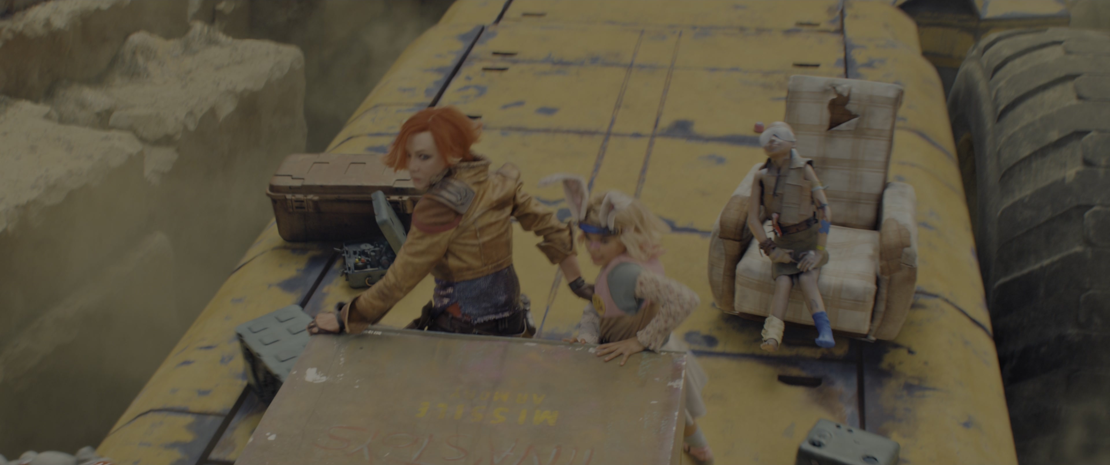 Borderlands (2024), wide, 2.39:1 — film still