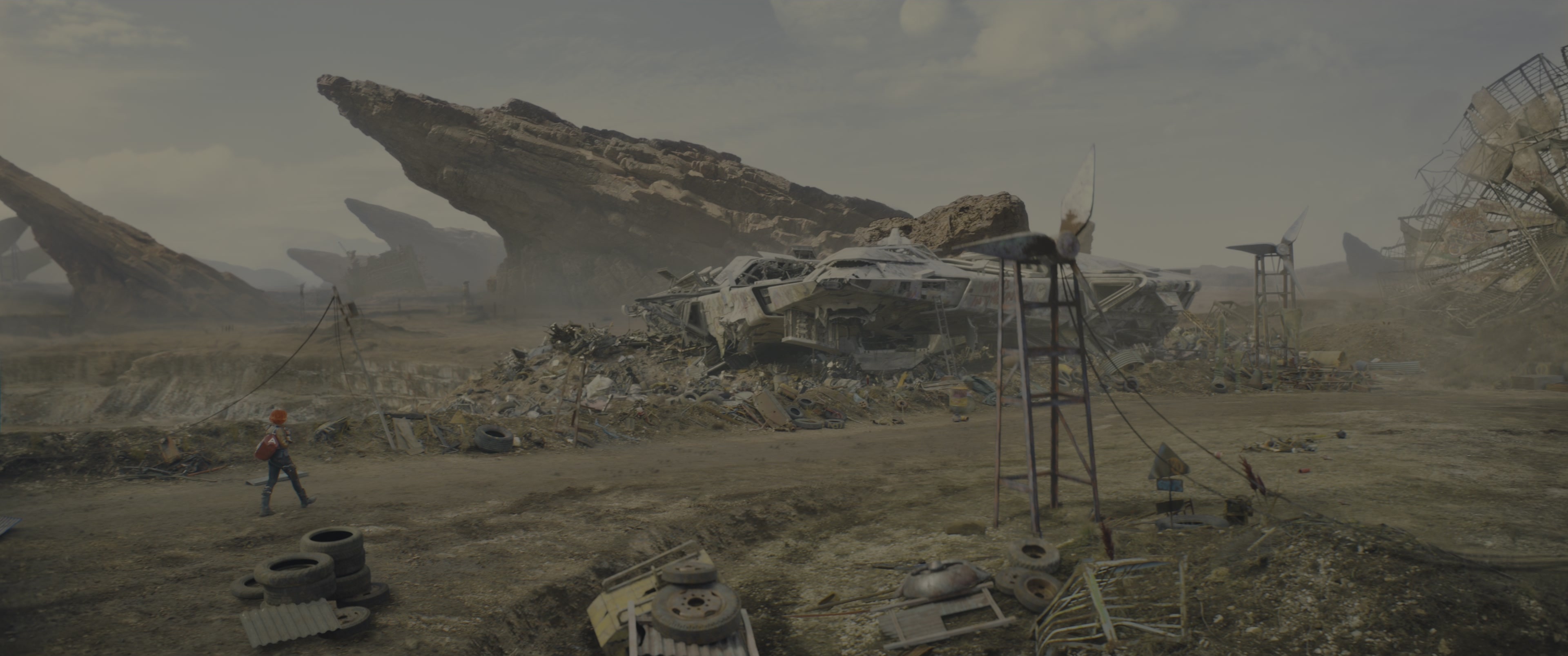 Borderlands (2024), wide, 2.39:1 — film still