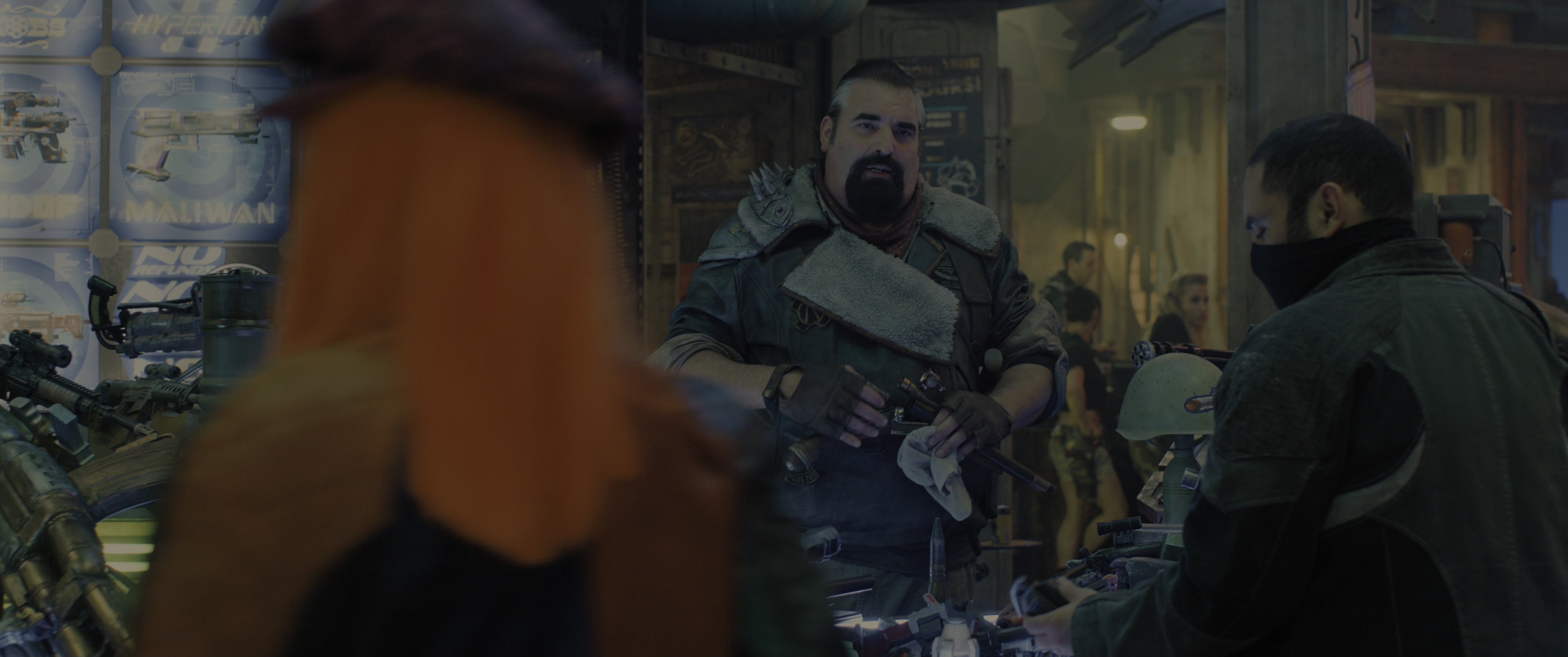 Borderlands (2024), wide, 2.39:1 — film still
