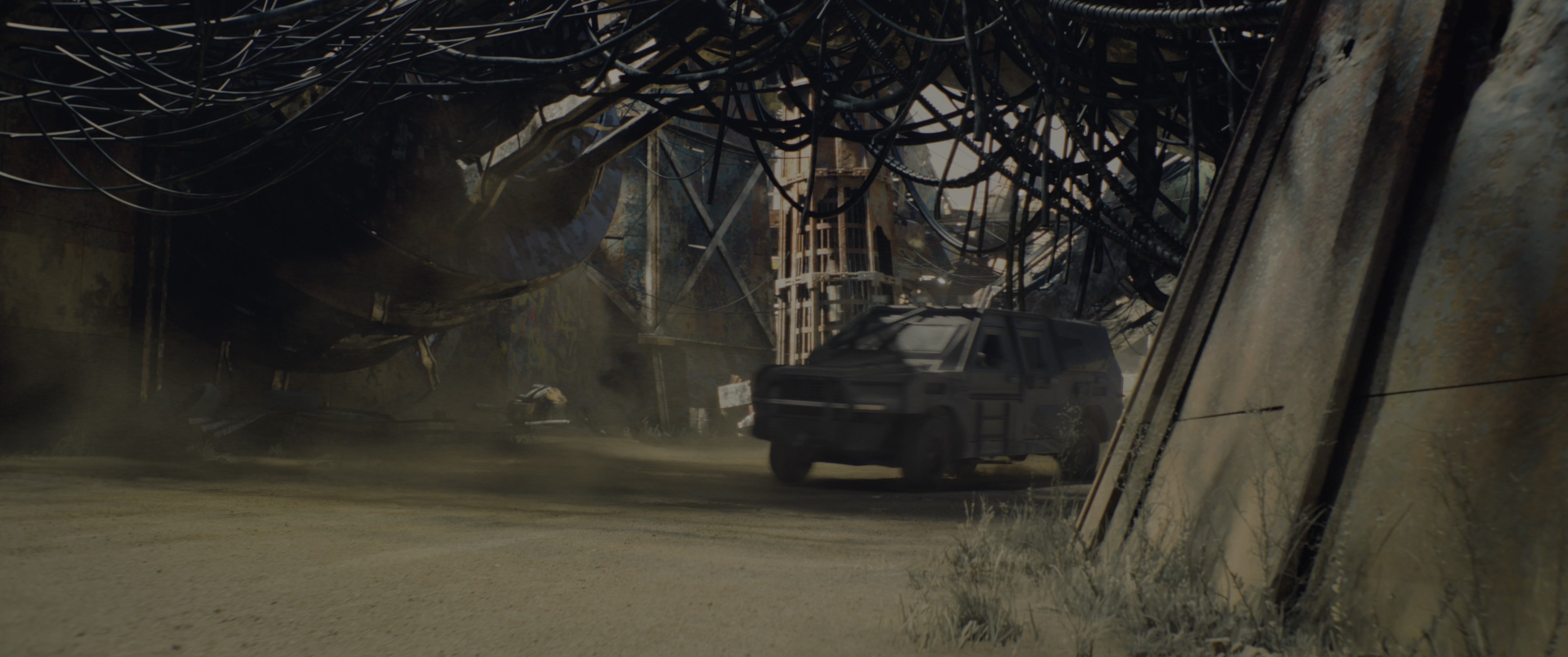 Borderlands (2024), wide, 2.39:1 — film still
