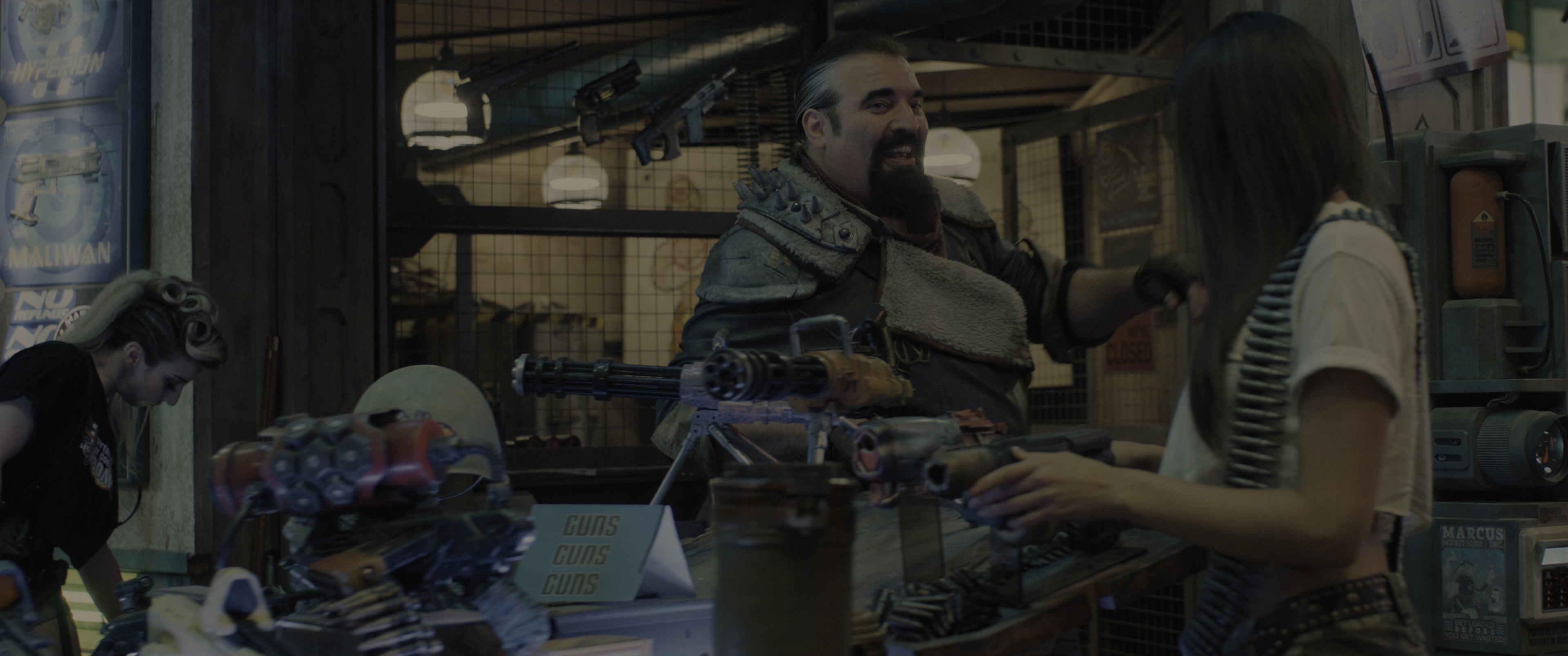 Borderlands (2024), wide, 2.39:1 — film still