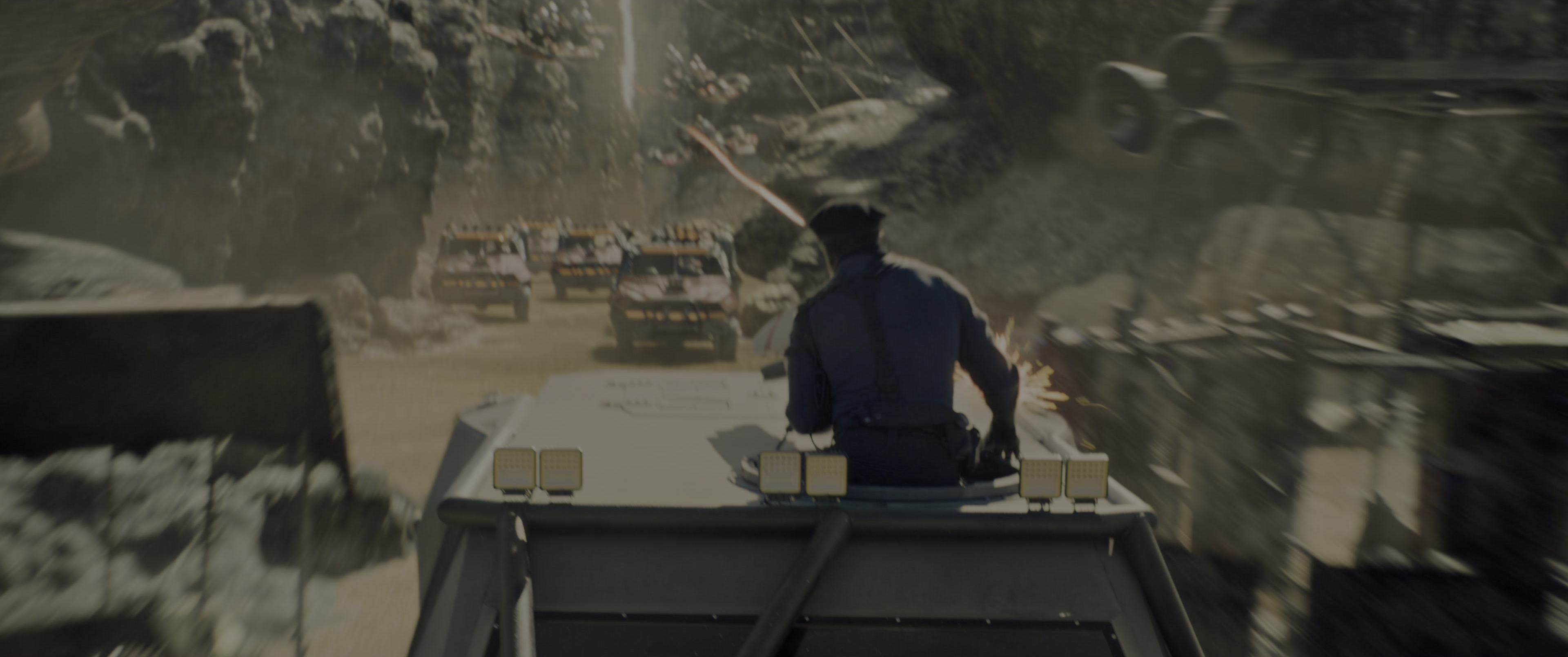 Borderlands (2024), wide, 2.39:1 — film still