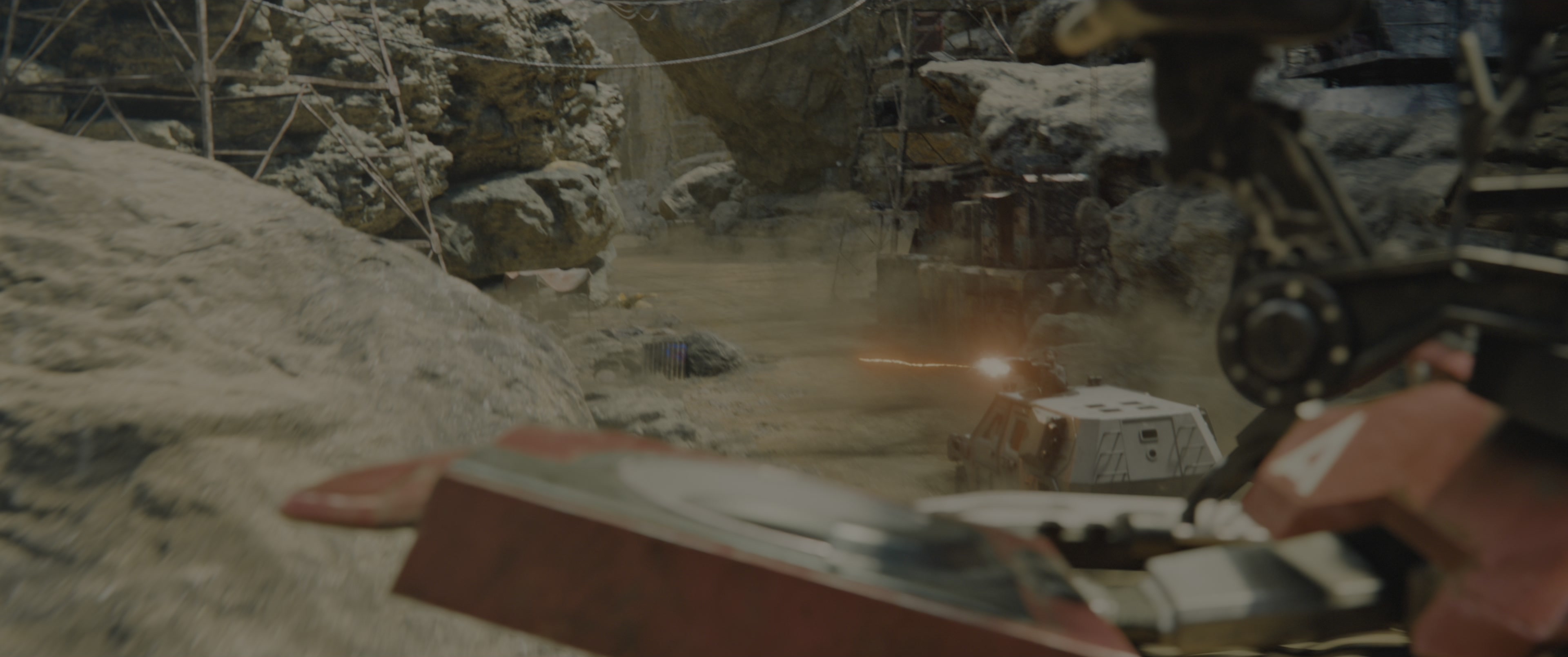 Borderlands (2024), wide, 2.39:1 — film still