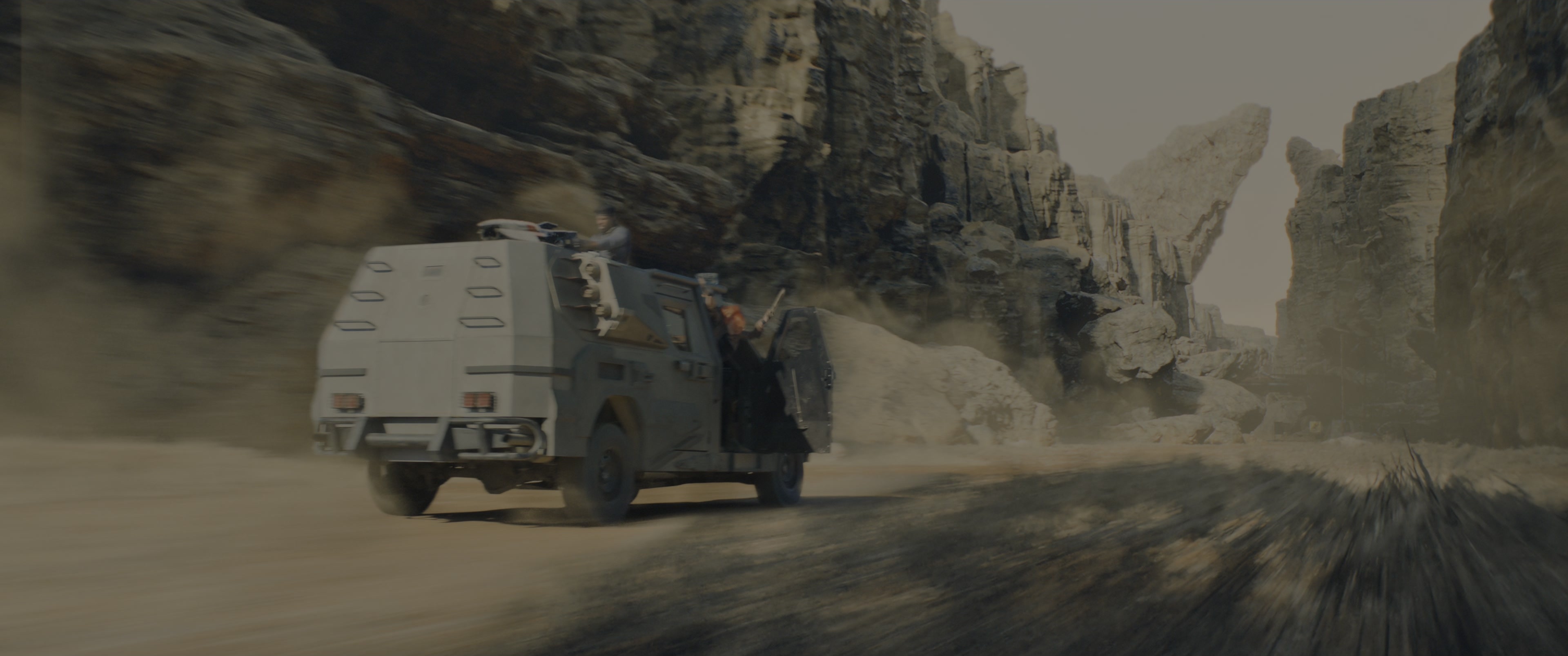 Borderlands (2024), wide, 2.39:1 — film still