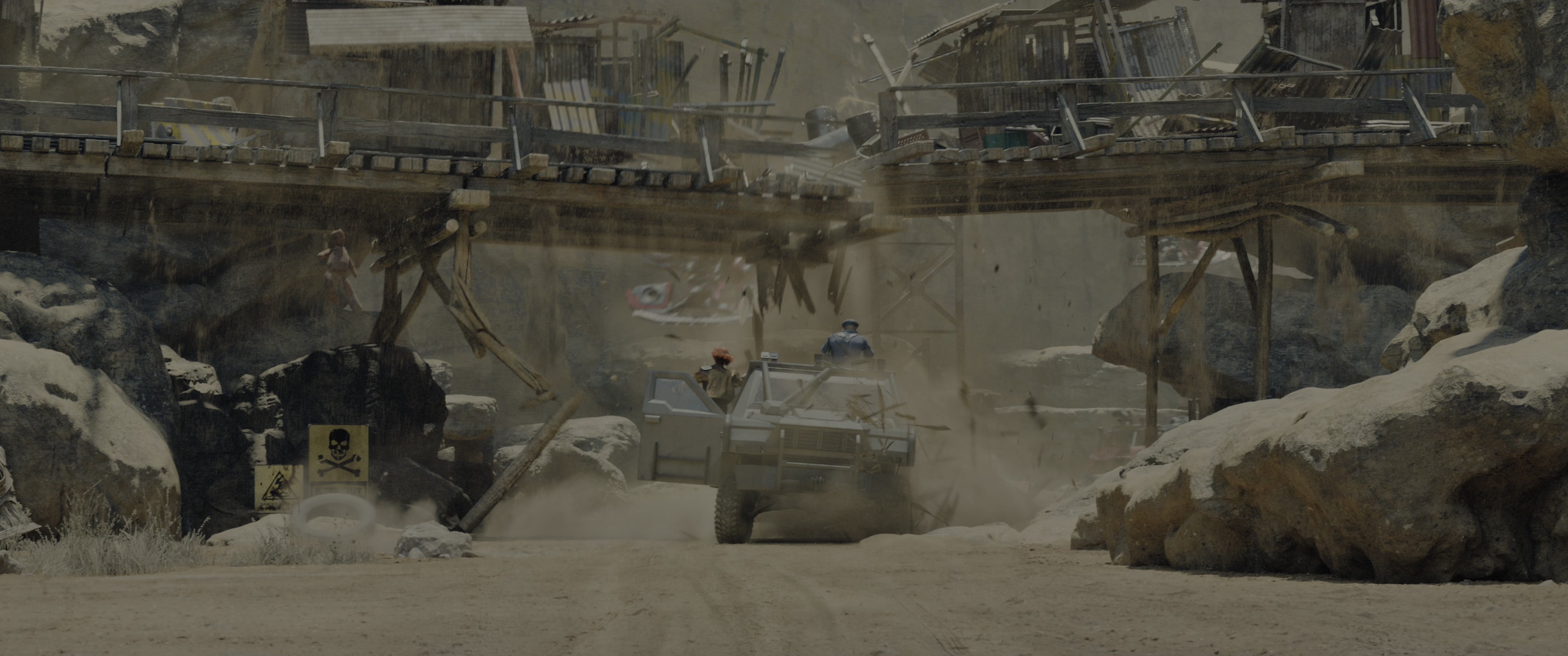 Borderlands (2024), wide, 2.39:1 — film still