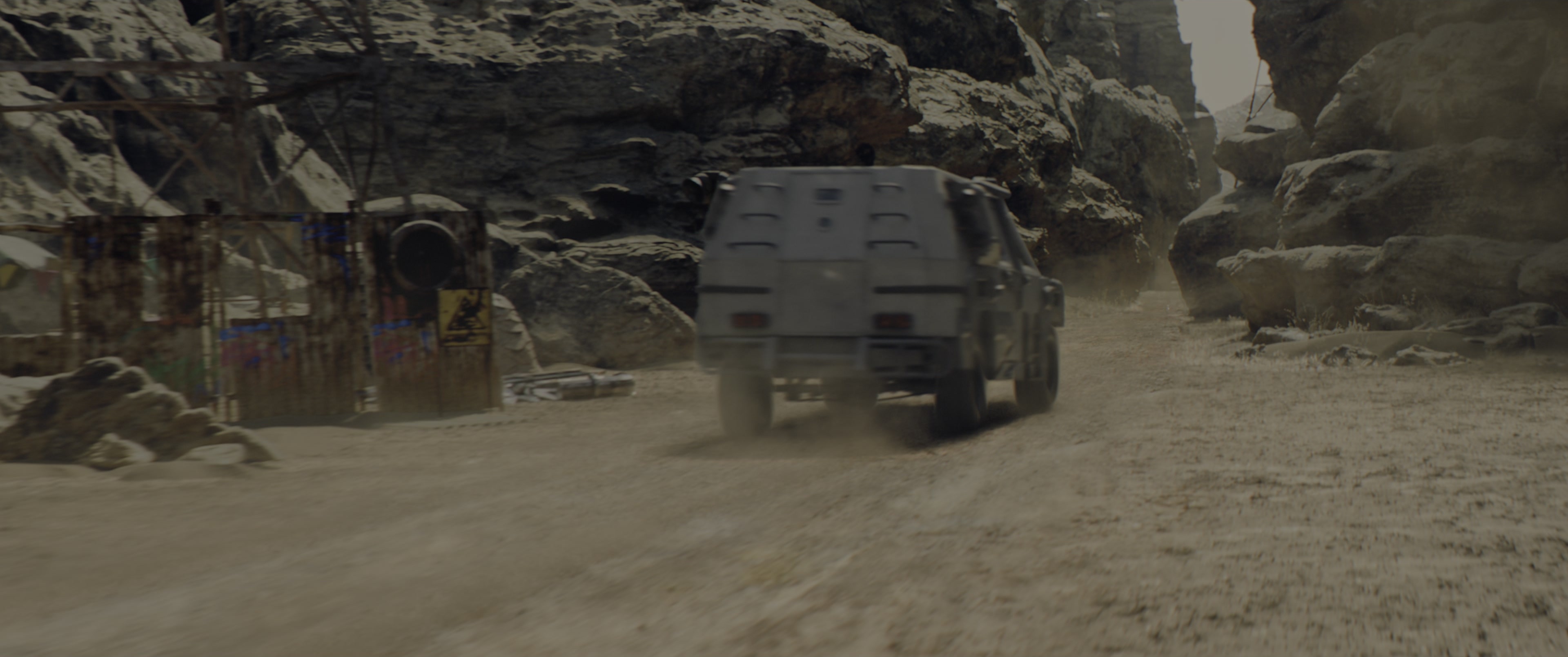 Borderlands (2024), wide, 2.39:1 — film still