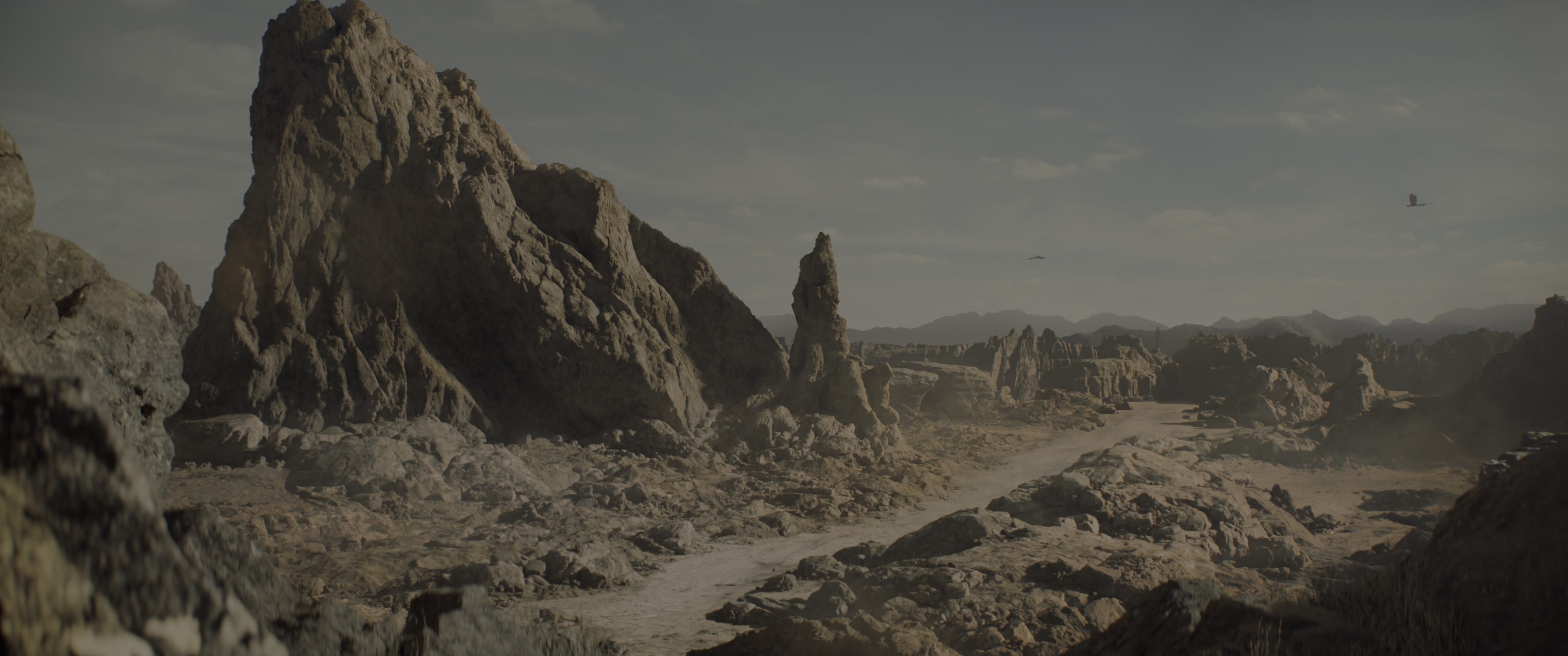 Borderlands (2024), wide, 2.39:1 — film still
