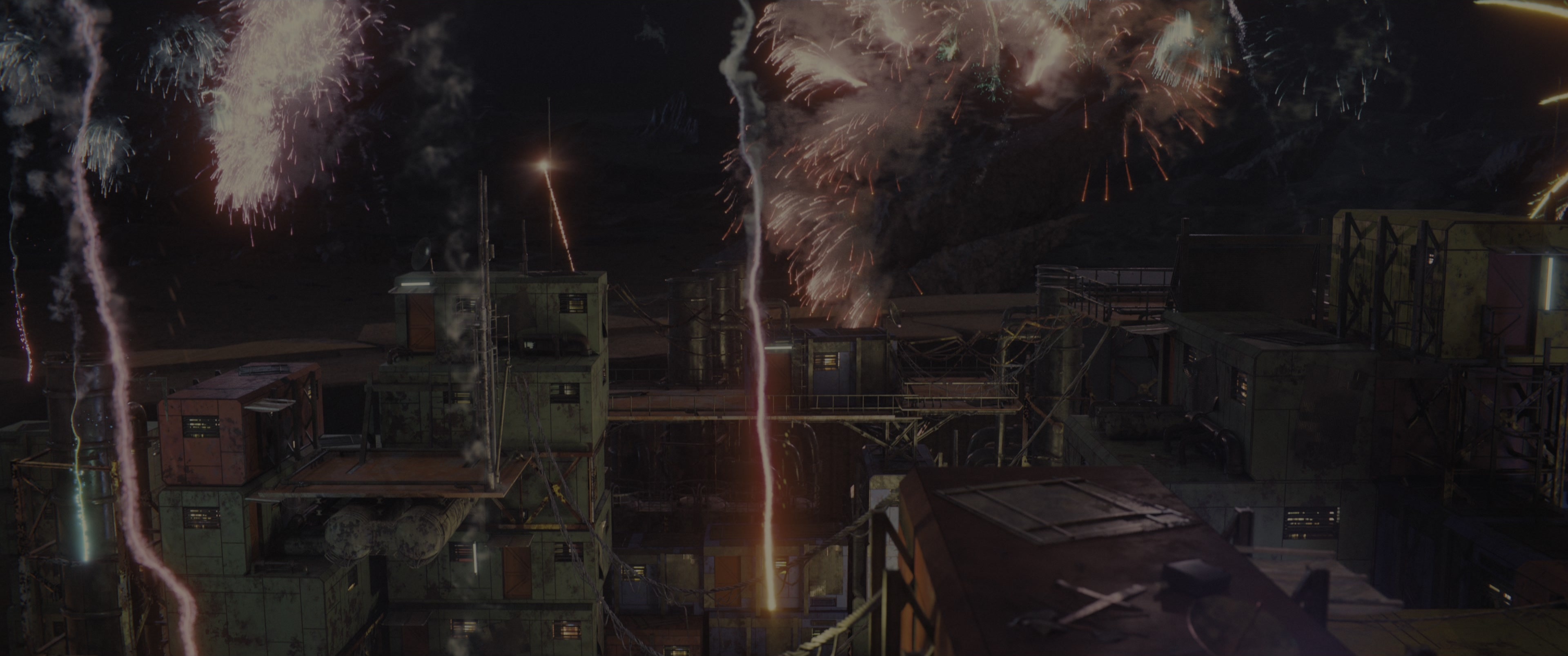 Borderlands (2024), wide, 2.39:1 — film still