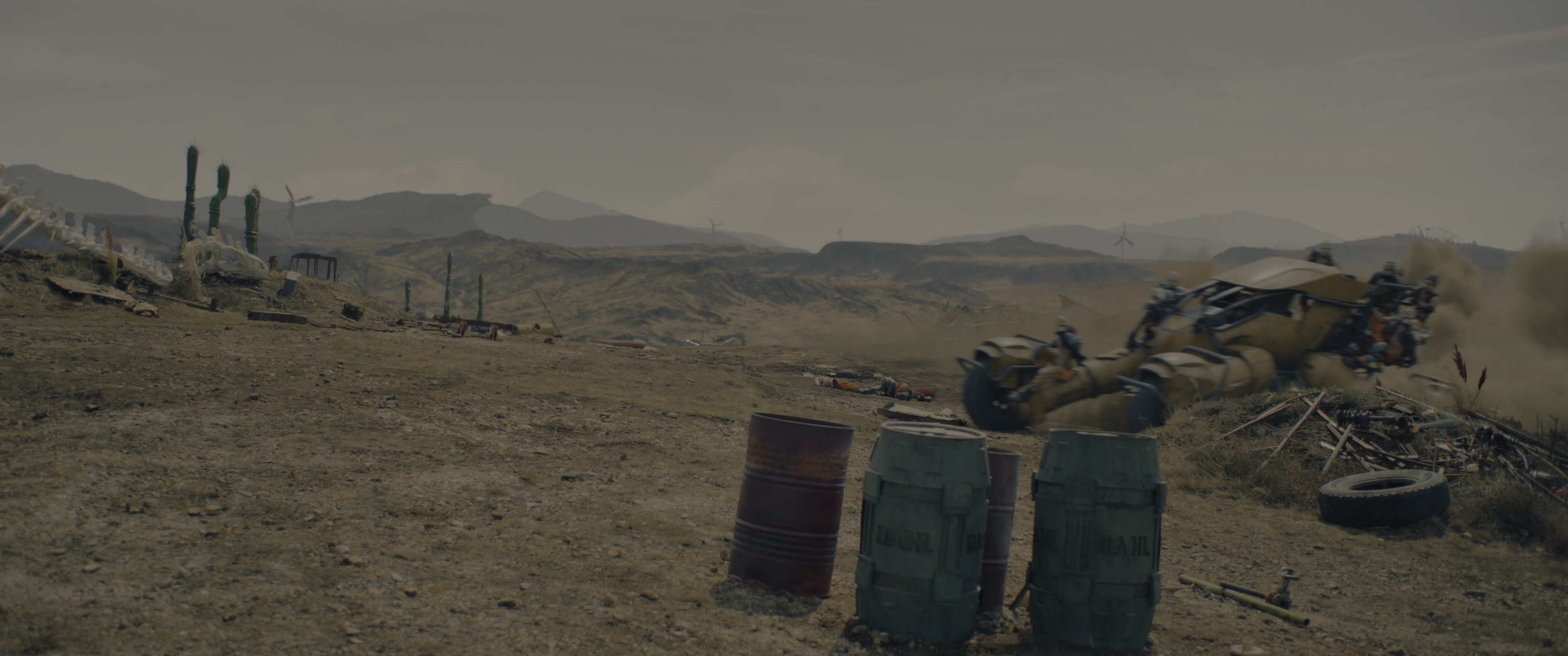 Borderlands (2024), wide, 2.39:1 — film still