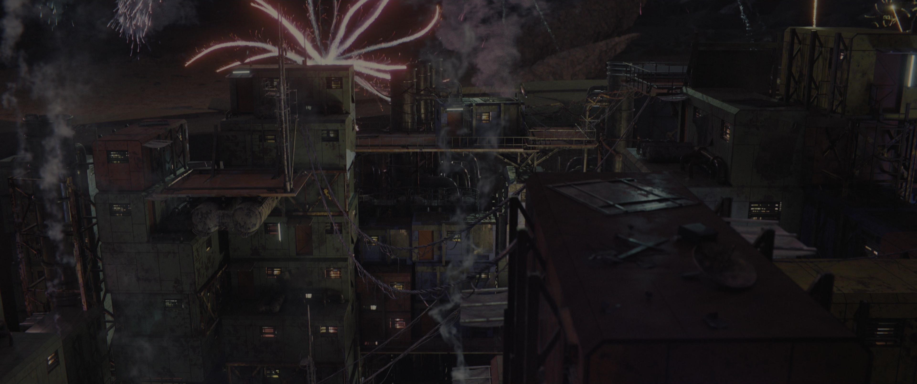 Borderlands (2024), wide, 2.39:1 — film still