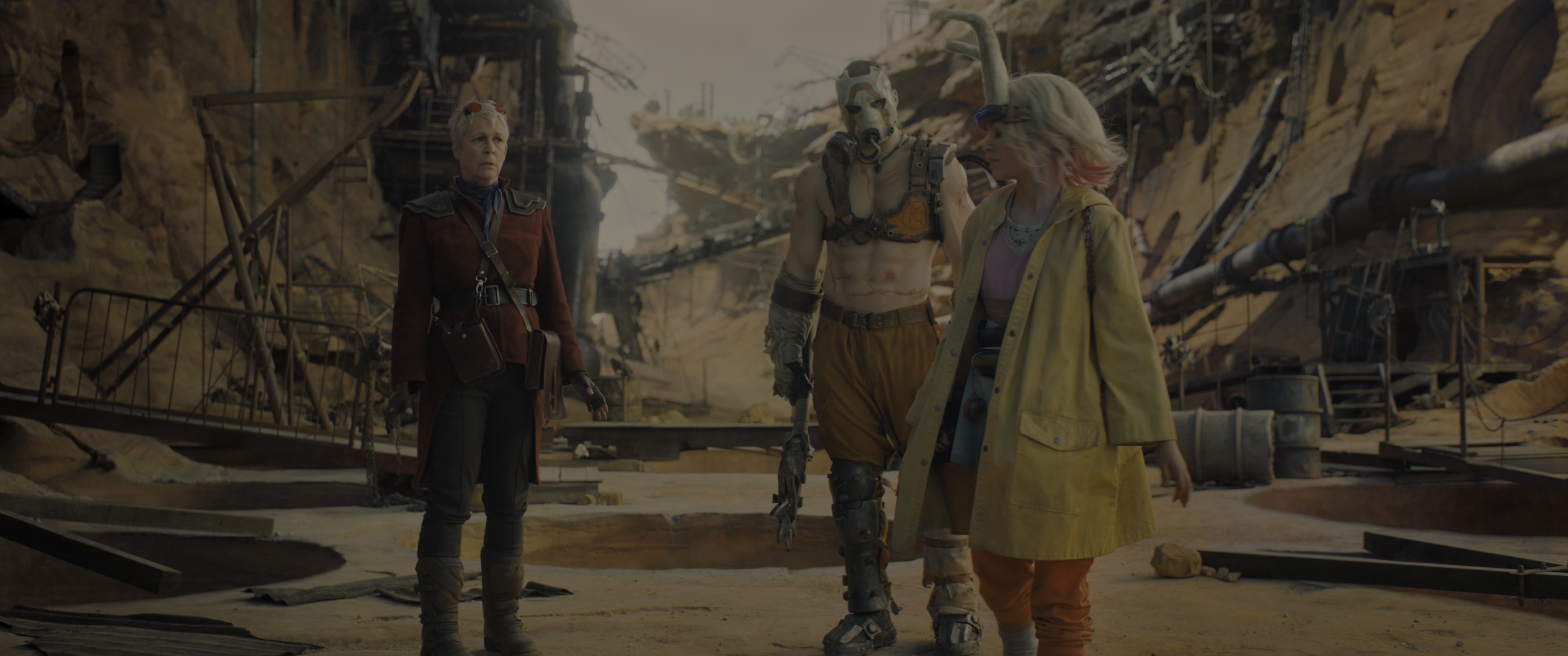 Borderlands (2024), wide, 2.39:1 — film still