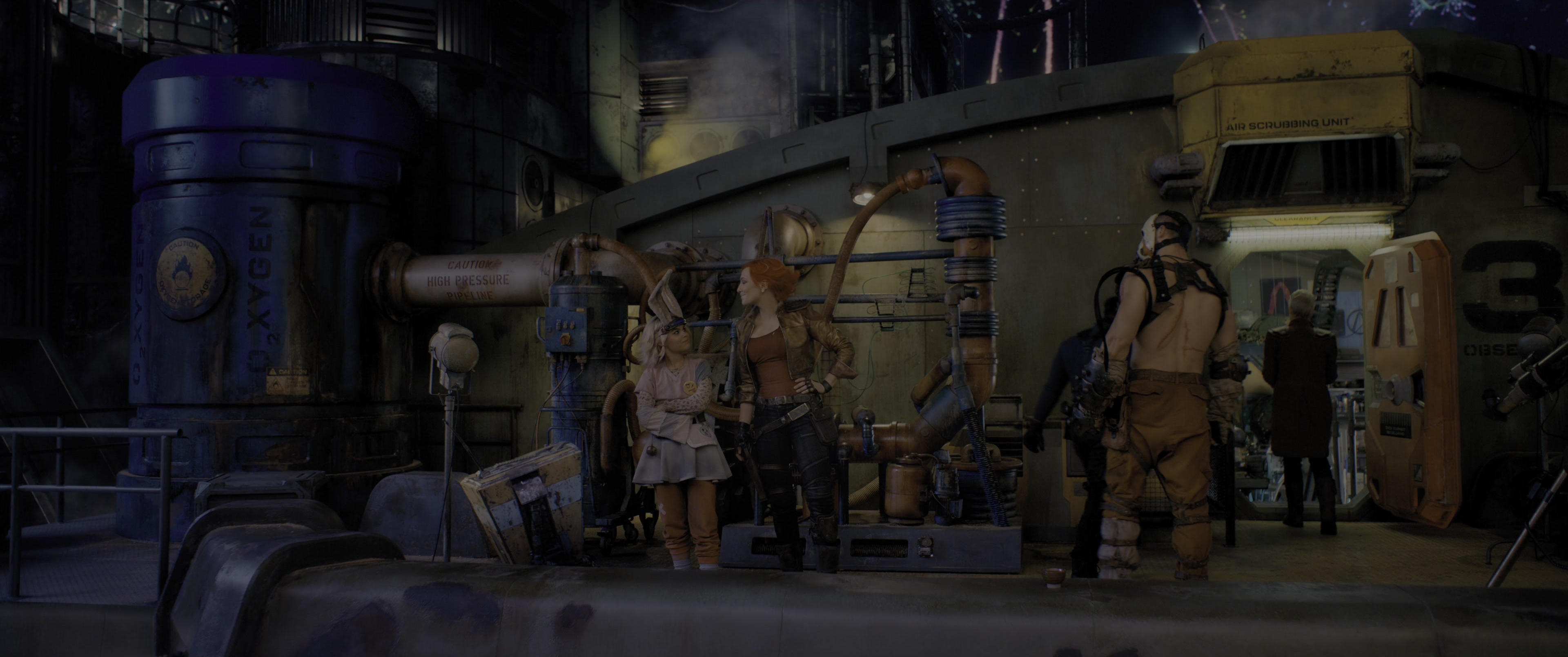 Borderlands (2024), wide, 2.39:1 — film still