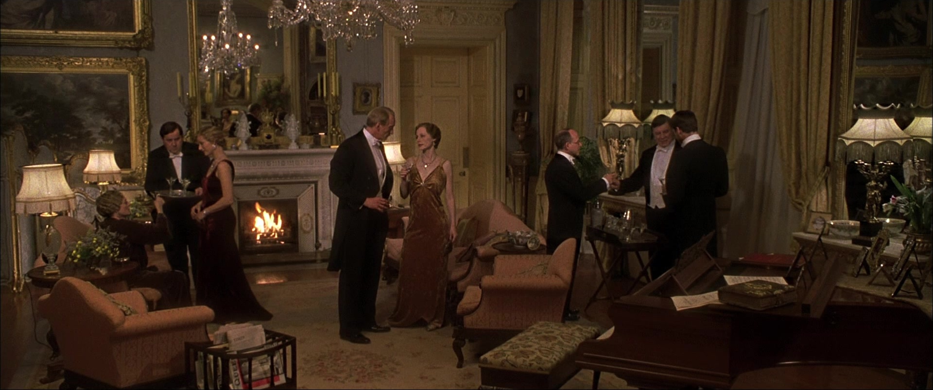Gosford Park (2001), wide, 2.39:1 — film still