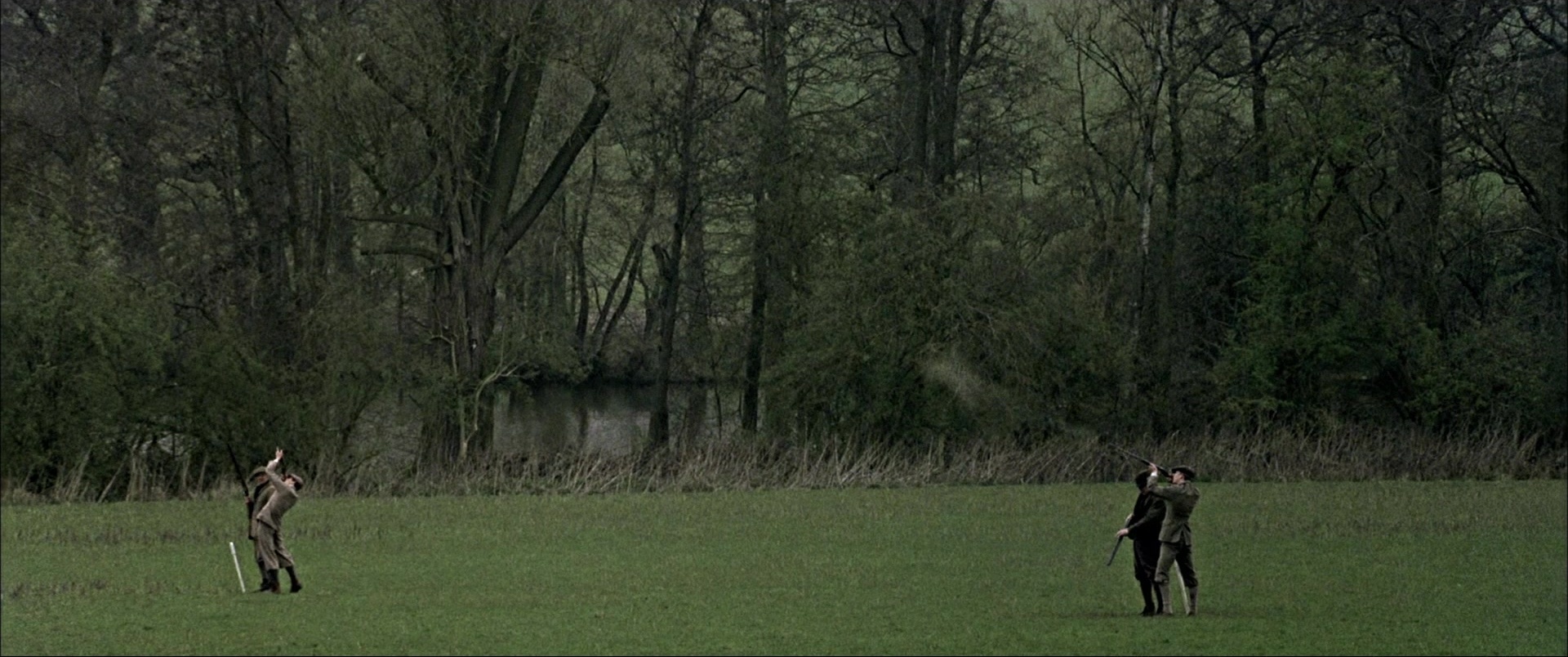 Gosford Park (2001), wide, 2.39:1 — film still