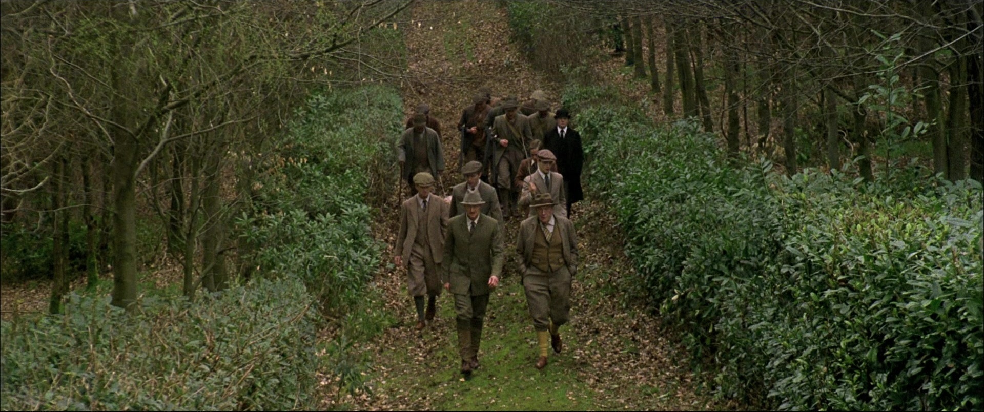 Gosford Park (2001), wide, 2.39:1 — film still