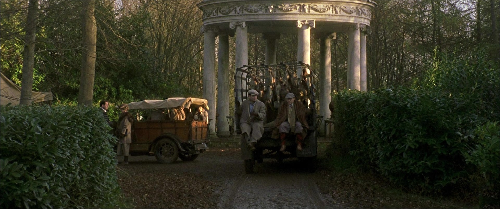 Gosford Park (2001), wide, 2.39:1 — film still