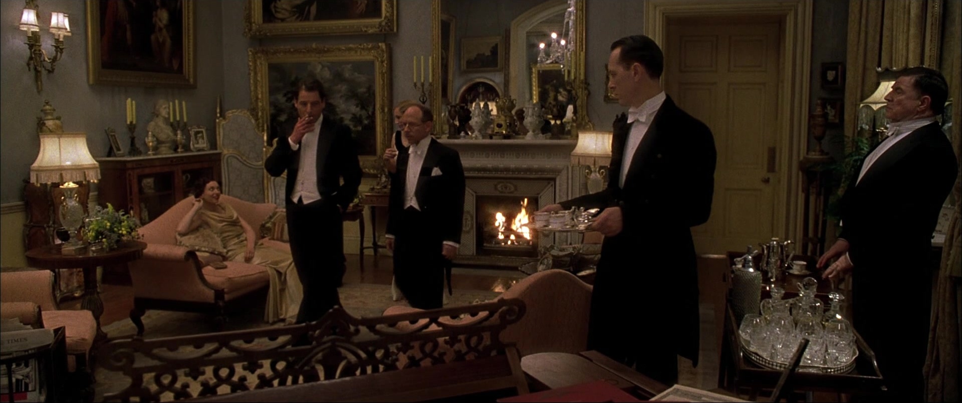 Gosford Park (2001), wide, 2.39:1 — film still
