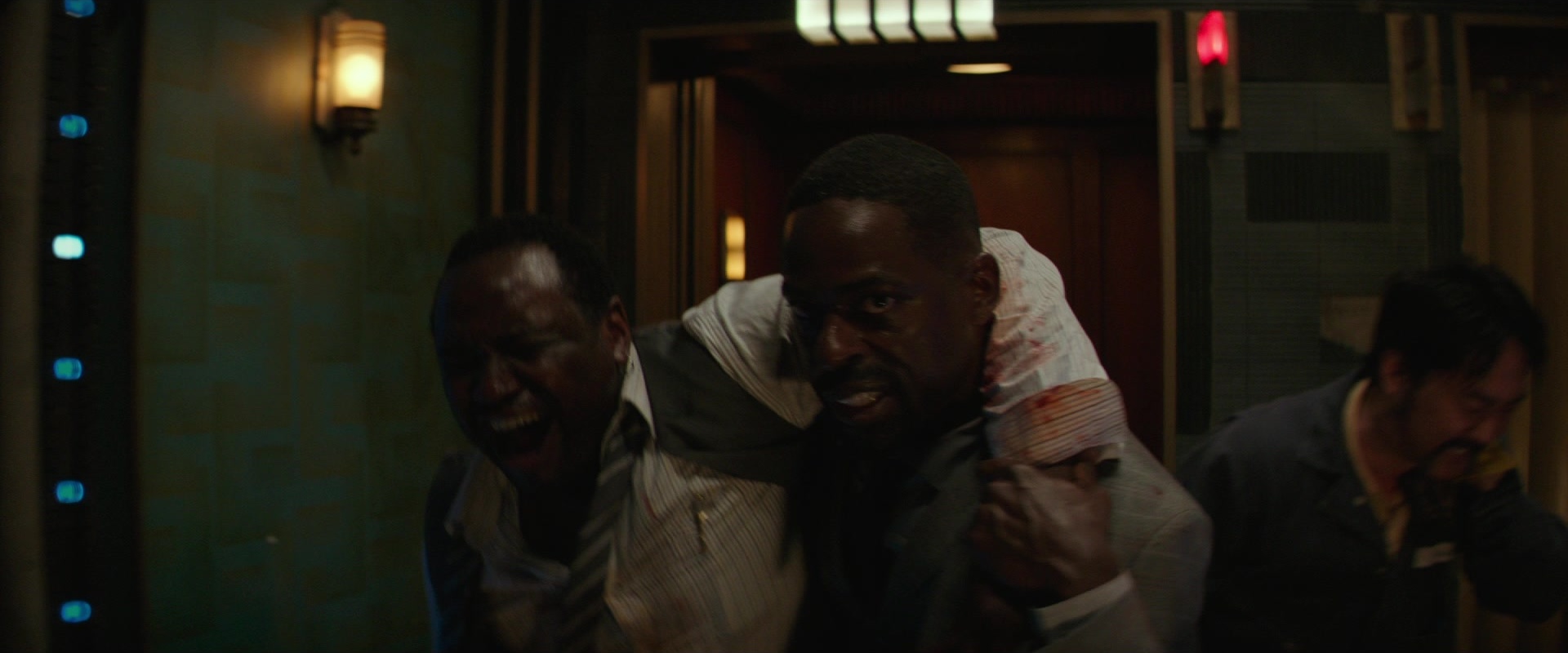 Hotel Artemis (2018), wide, 2.40:1 — film still
