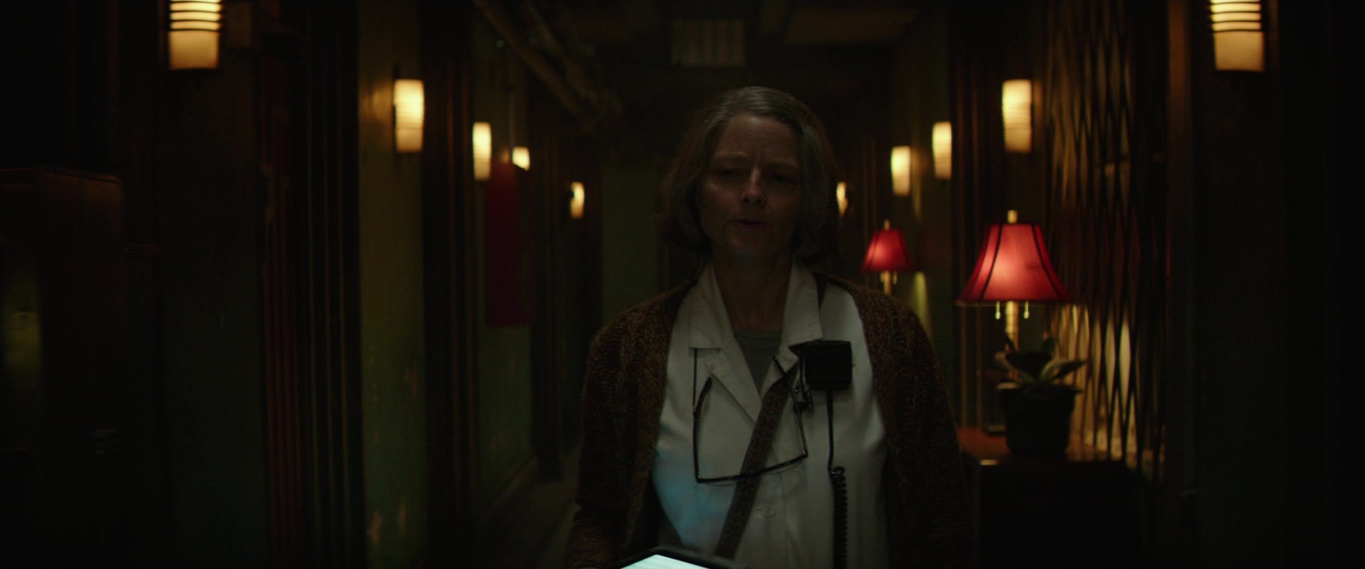 Hotel Artemis (2018), wide, 2.40:1 — film still