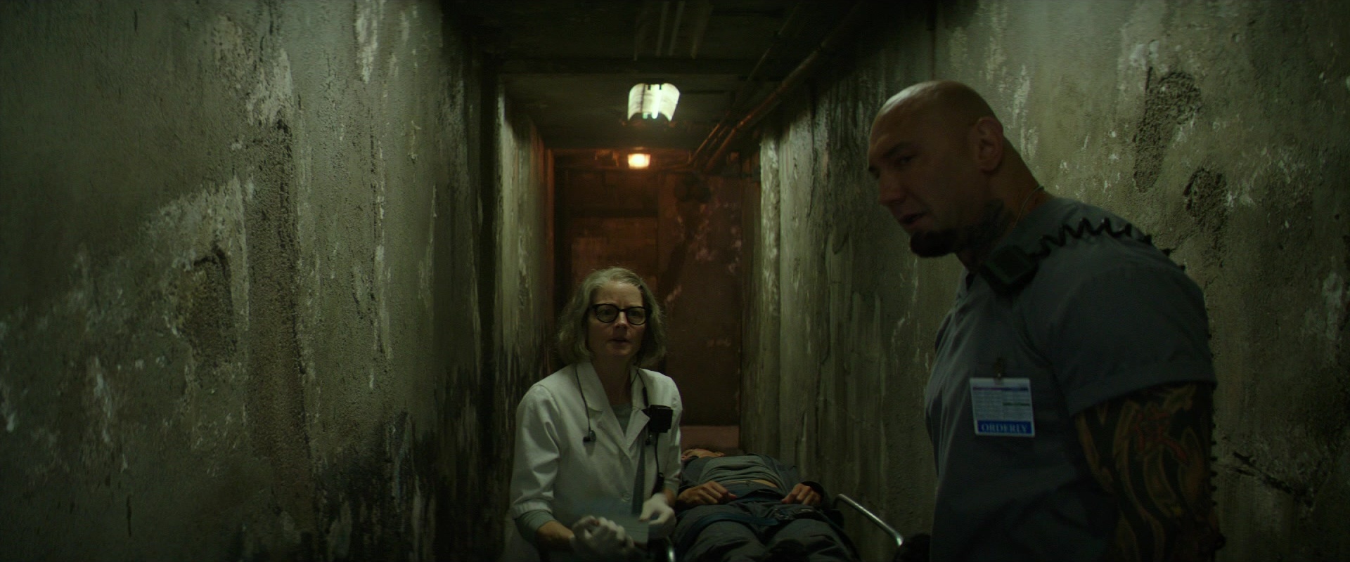 Hotel Artemis (2018), wide, 2.40:1 — film still